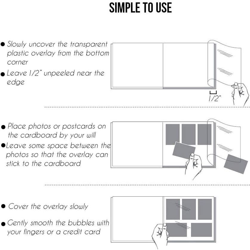 Álbum de Fotos Autoadhesivo TOTOCAN Verde Oscuro 40 Páginas