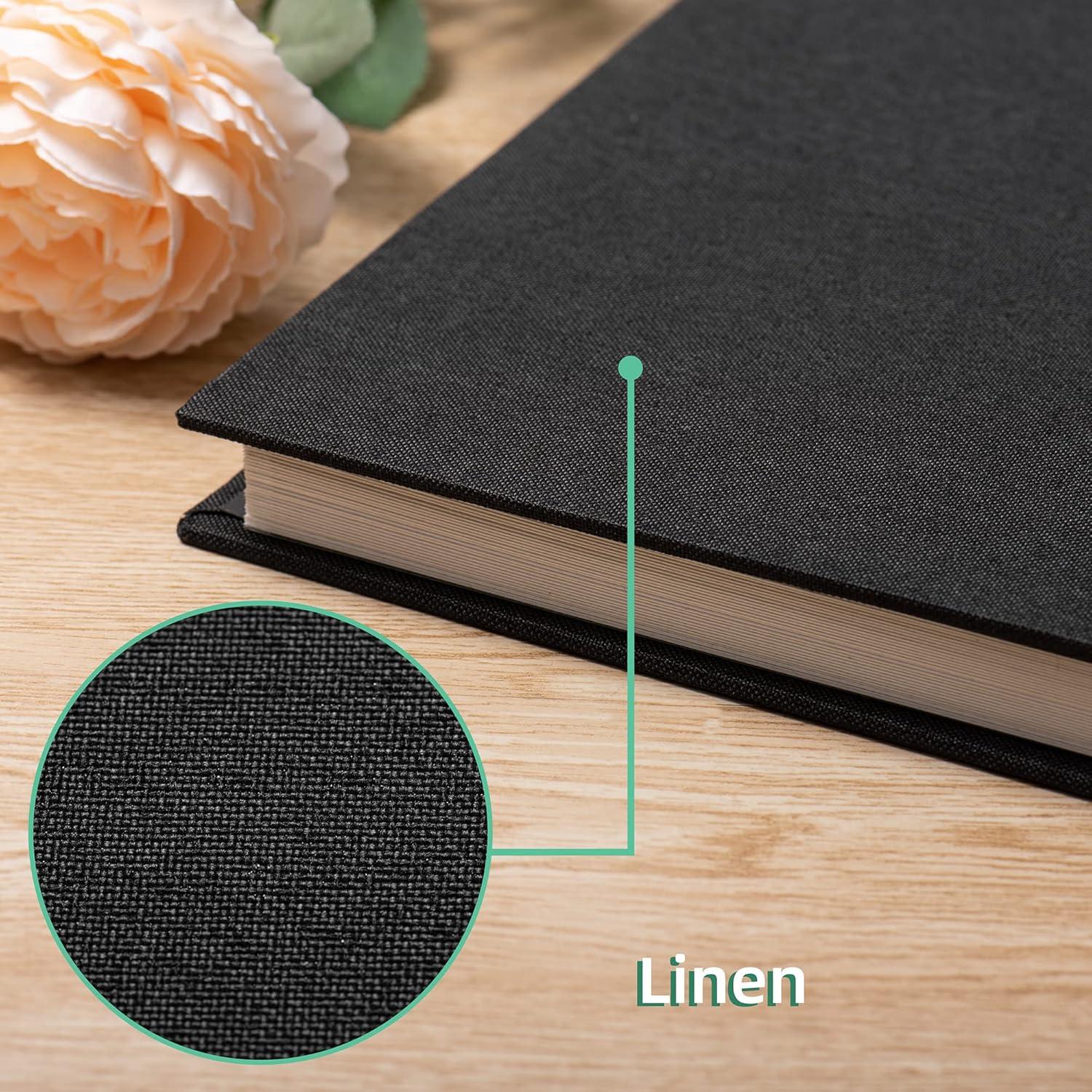 Álbum de Fotos Autoadhesivo HenPisen 40 Páginas Negro