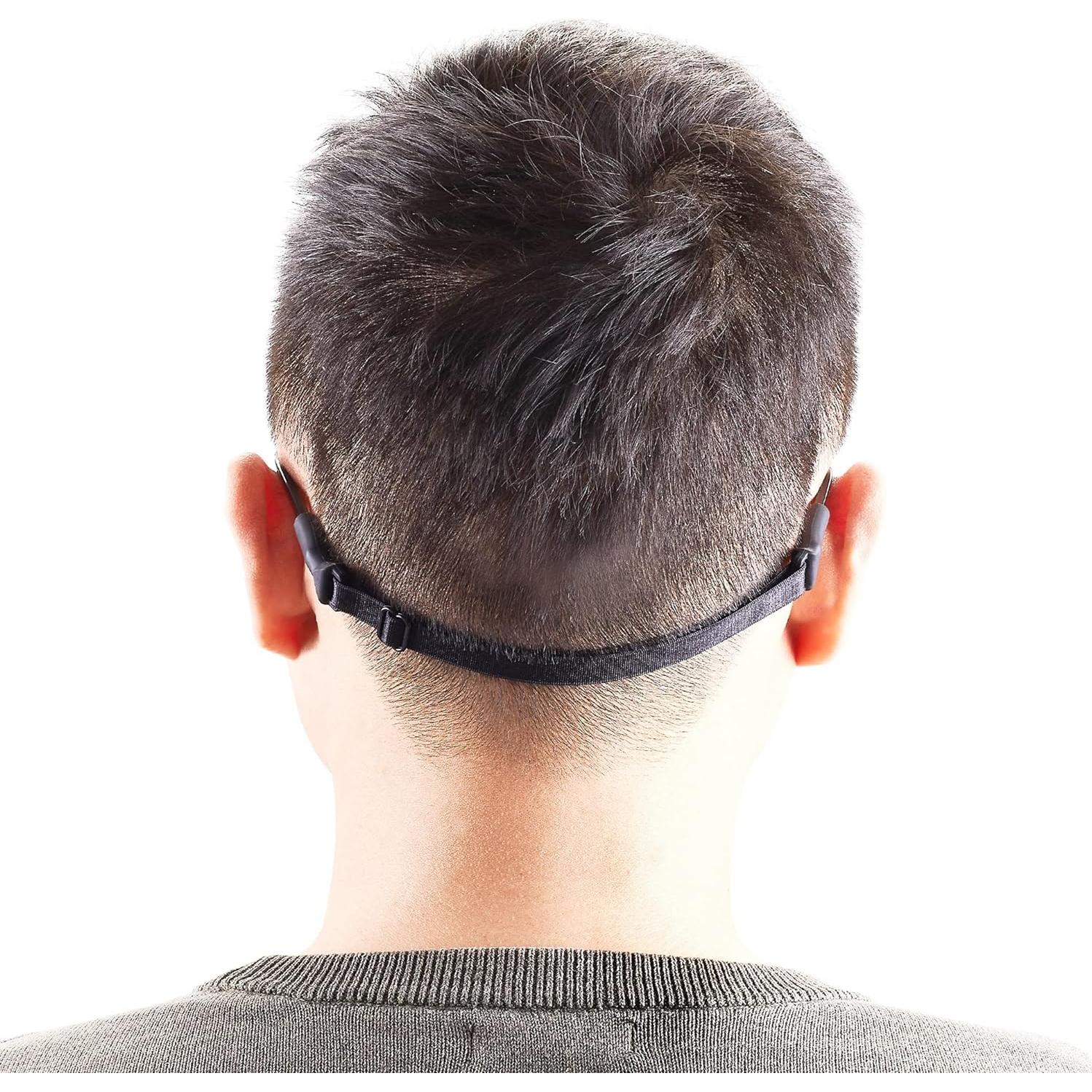 Correa Ajustable para Gafas LVVFit 4pcs Gris Nylon Silicona