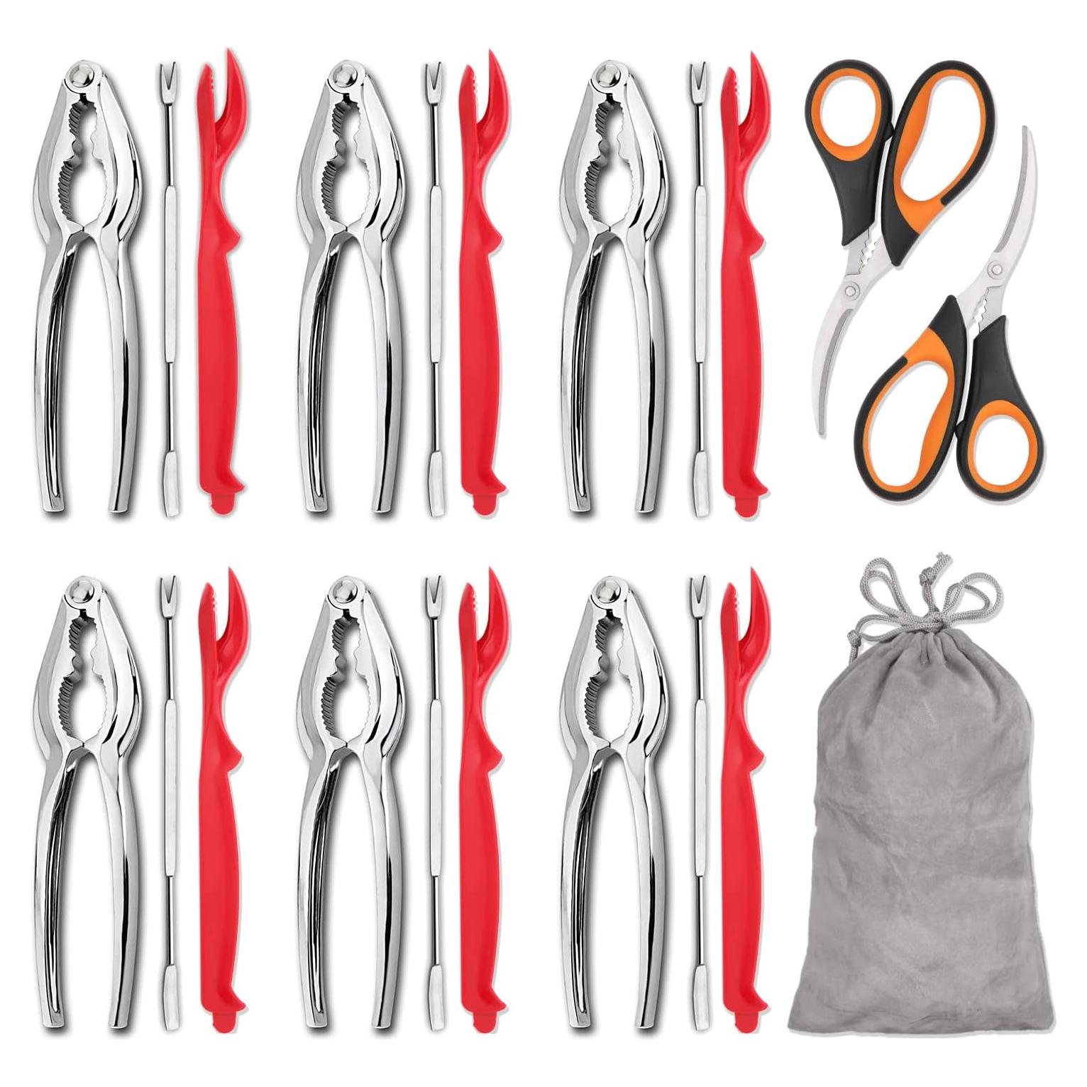 Juego de Herramientas para Mariscos Hiware 20 Piezas Profesional