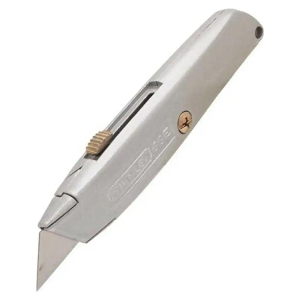 Cuchillo Utility Stanley 99 Retráctil 15 cm 2-Pack Acero