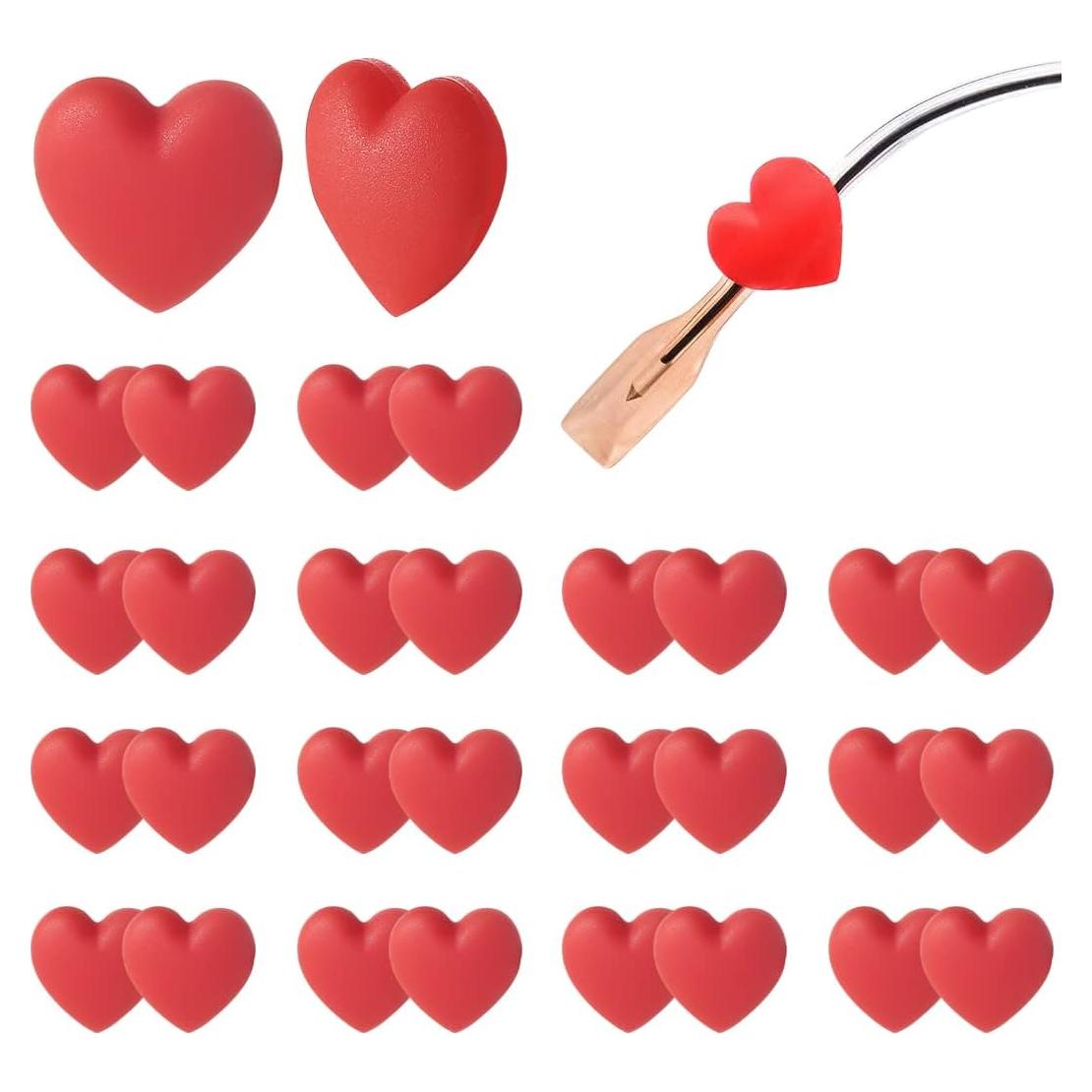 Ganchos Antideslizantes para Gafas iGeyzoe Amor Rojo