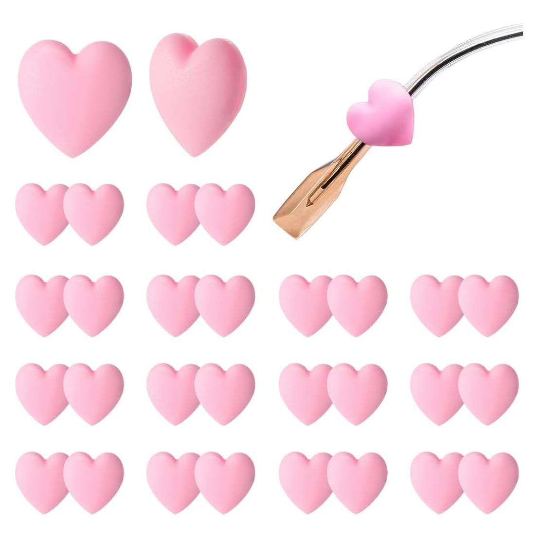 15 Pares de Retenedores de Gafas Silicona iGeyzoe Amor Rosa