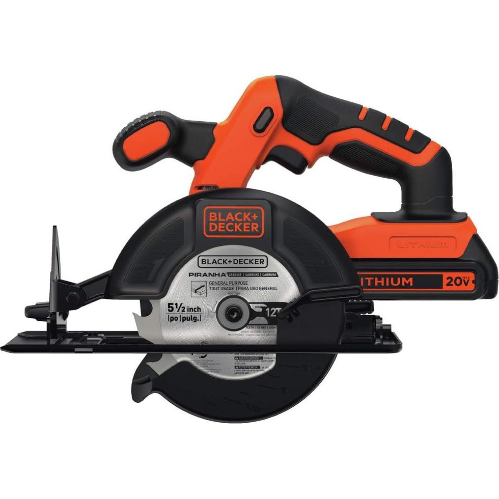 BLACK+DECKER 20V MAX Power Tool Combo Kit, 4-Tool Cordless Power Tool Set with 2 Batteries and Charger (BD4KITCDCRL)