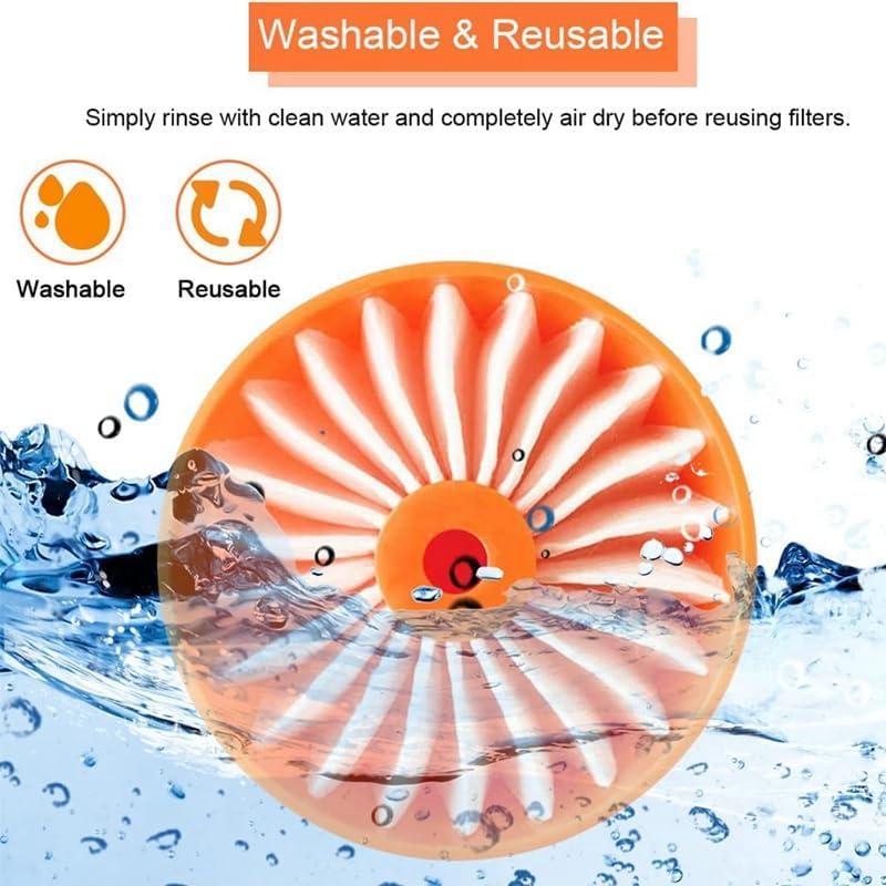 Paquete de 4 Filtros para Aspiradora Black+Decker BSV2020