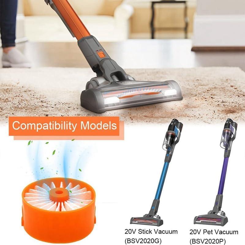 Paquete de 4 Filtros para Aspiradora Black+Decker BSV2020