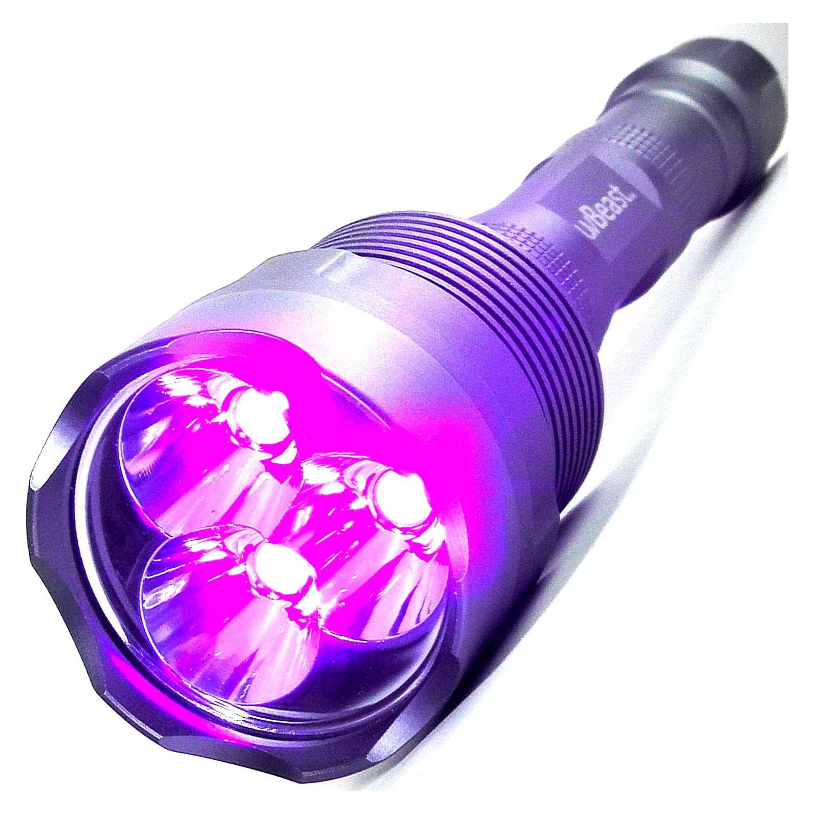 Linterna UV Profesional uvBeast V3 385-395nm - Alta Potencia