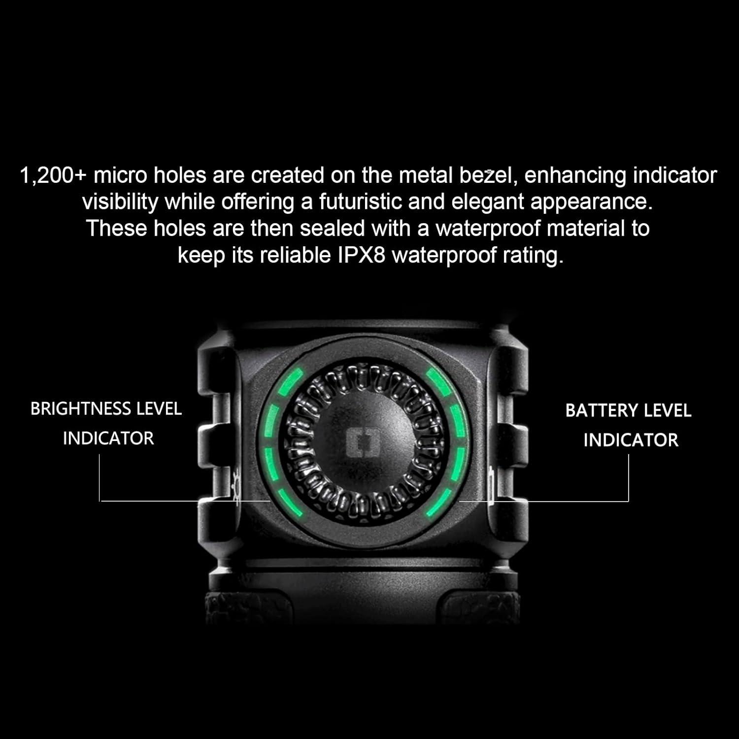 Linterna OLIGHT Seeker 4 Pro 4600 Lúmenes USB C Impermeable