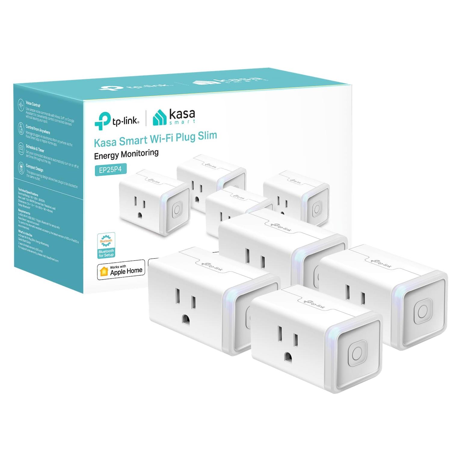 Enchufe Inteligente Kasa EP25 Compatible con Apple HomeKit