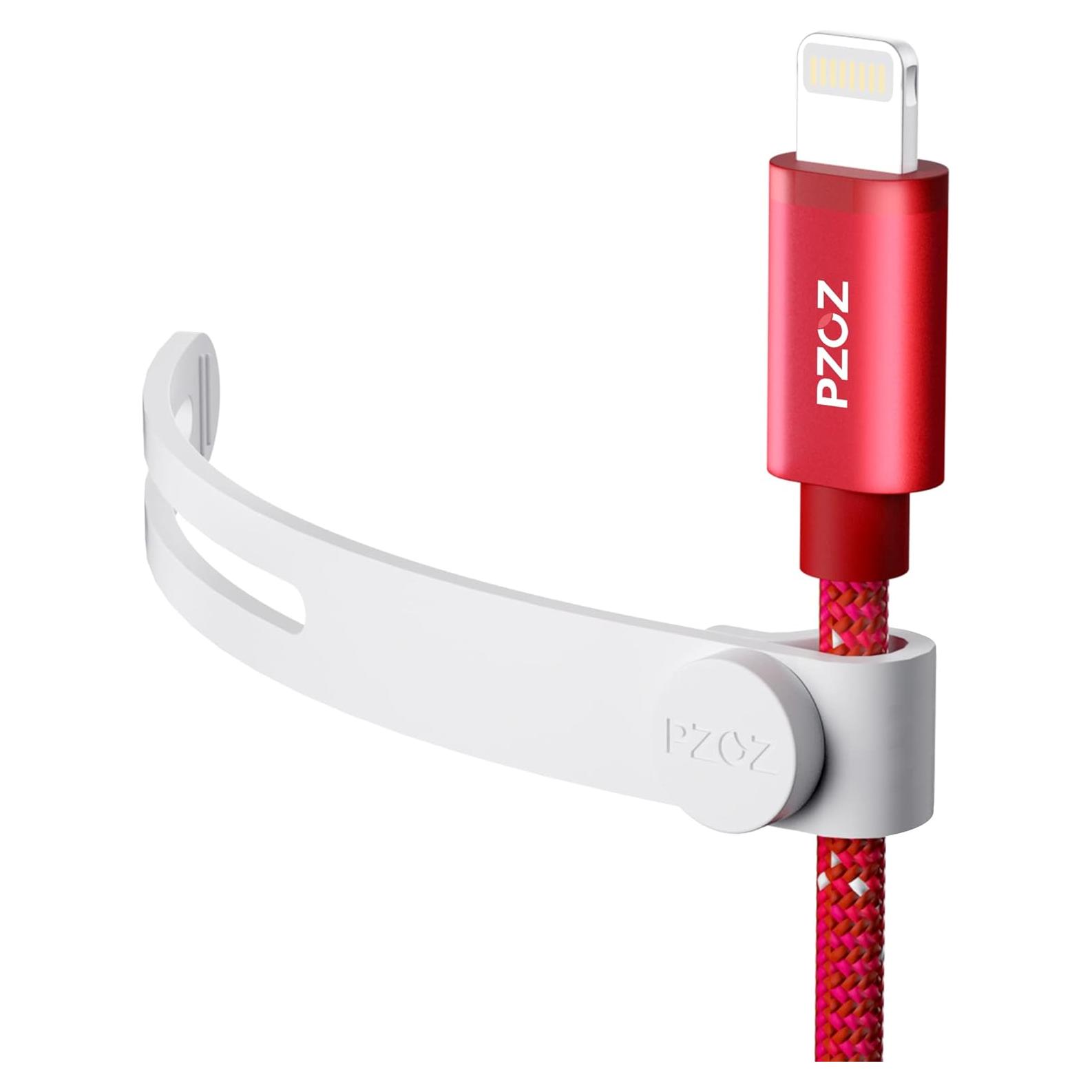 Bridas de Cable Reutilizables PZOZ 10 Pcs Silicona Blanca