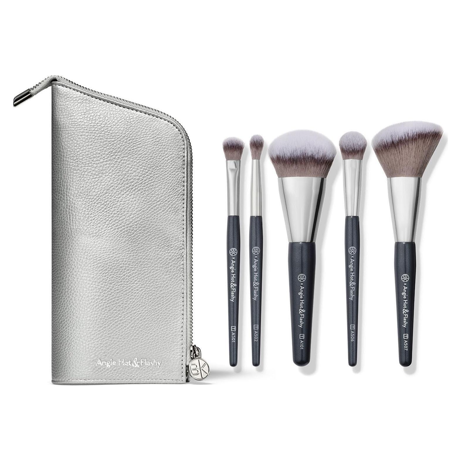 Juego de Brochas de Viaje BK Beauty Angie Hot & Flashy