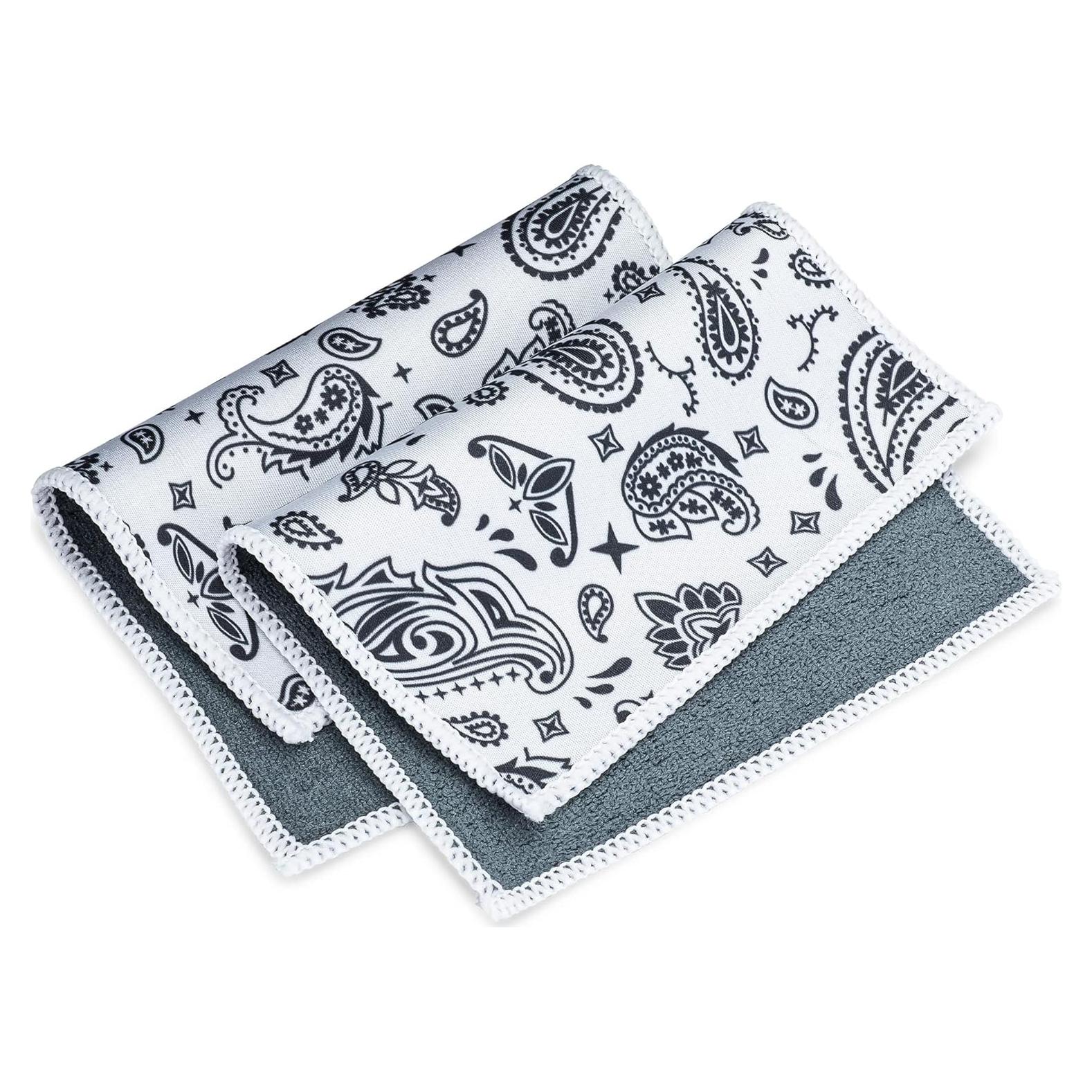 Paño de Microfibra Buff Paisley 2 Piezas con Estuche