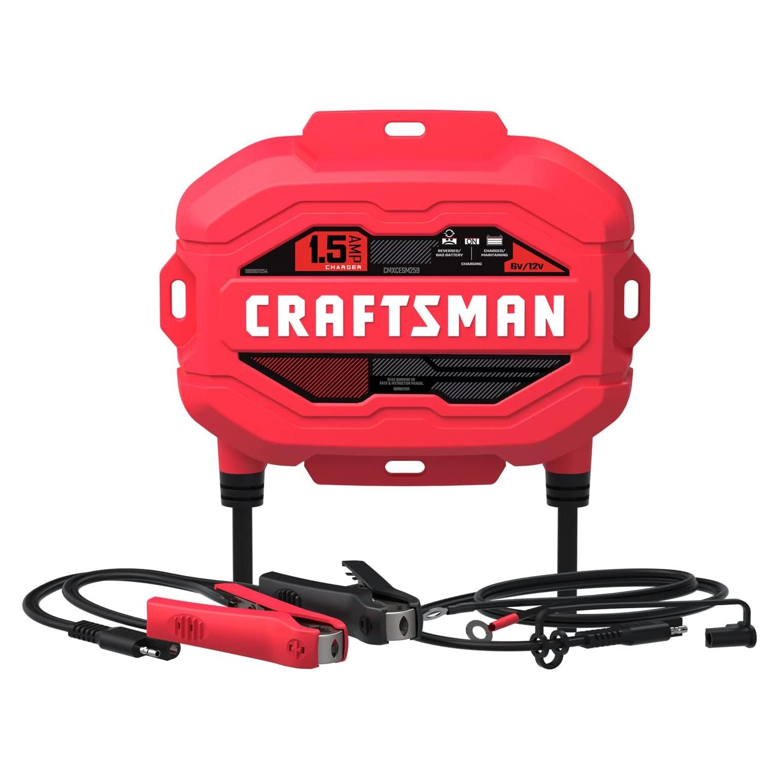 Cargador Mantenedor CRAFTSMAN CMXCESM259 1.5A 6V/12V Automático