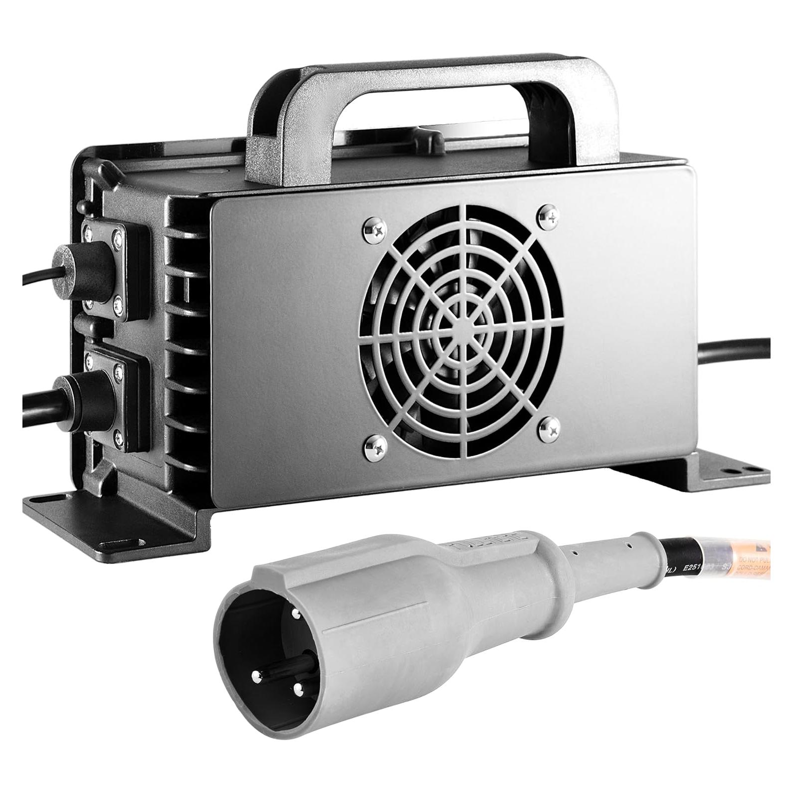 Cargador de Batería 48V 15A Eliumsync para Carritos de Golf