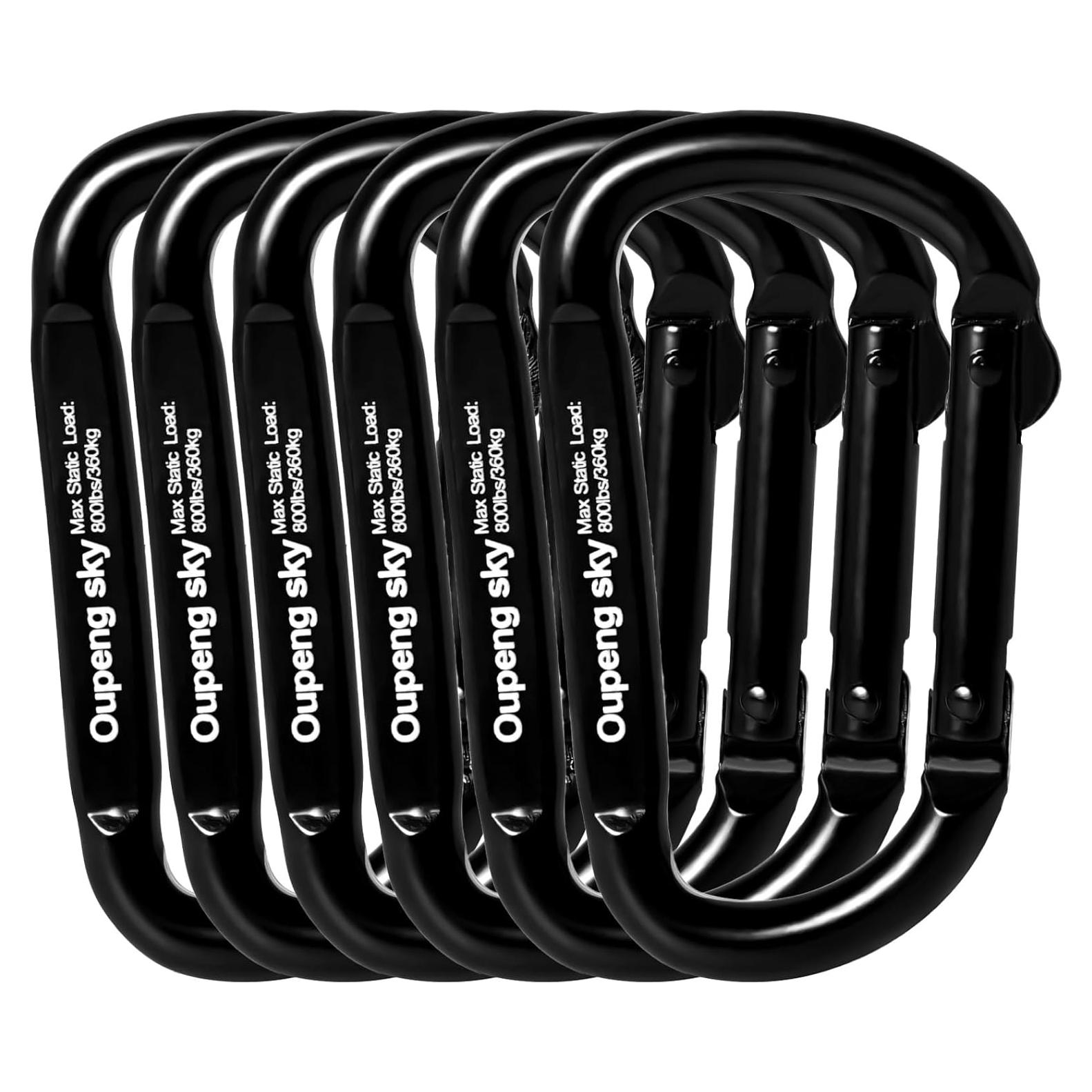 Clip de Carabinero Oupeng Sky 6pcs 800lbs Negro