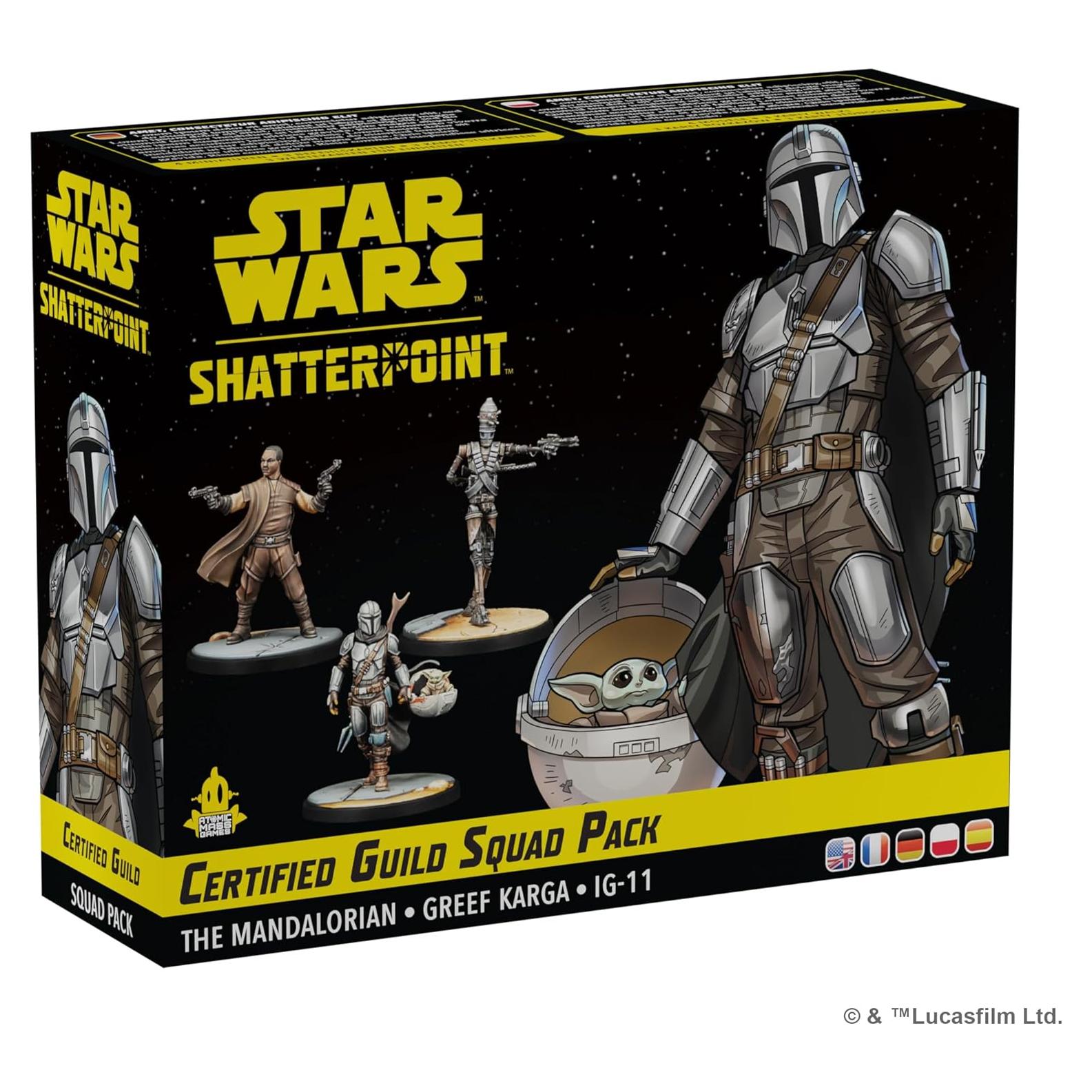 Paquete de Escuadra Star Wars Shatterpoint - 4 Miniaturas