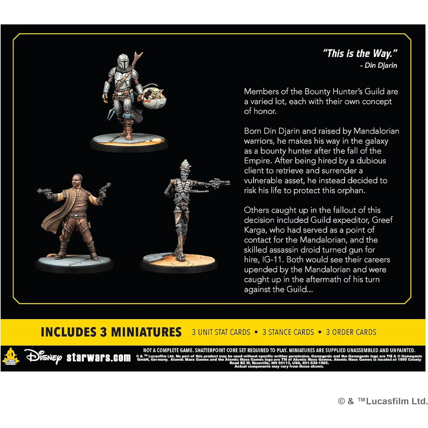 Paquete de Escuadra Star Wars Shatterpoint - 4 Miniaturas