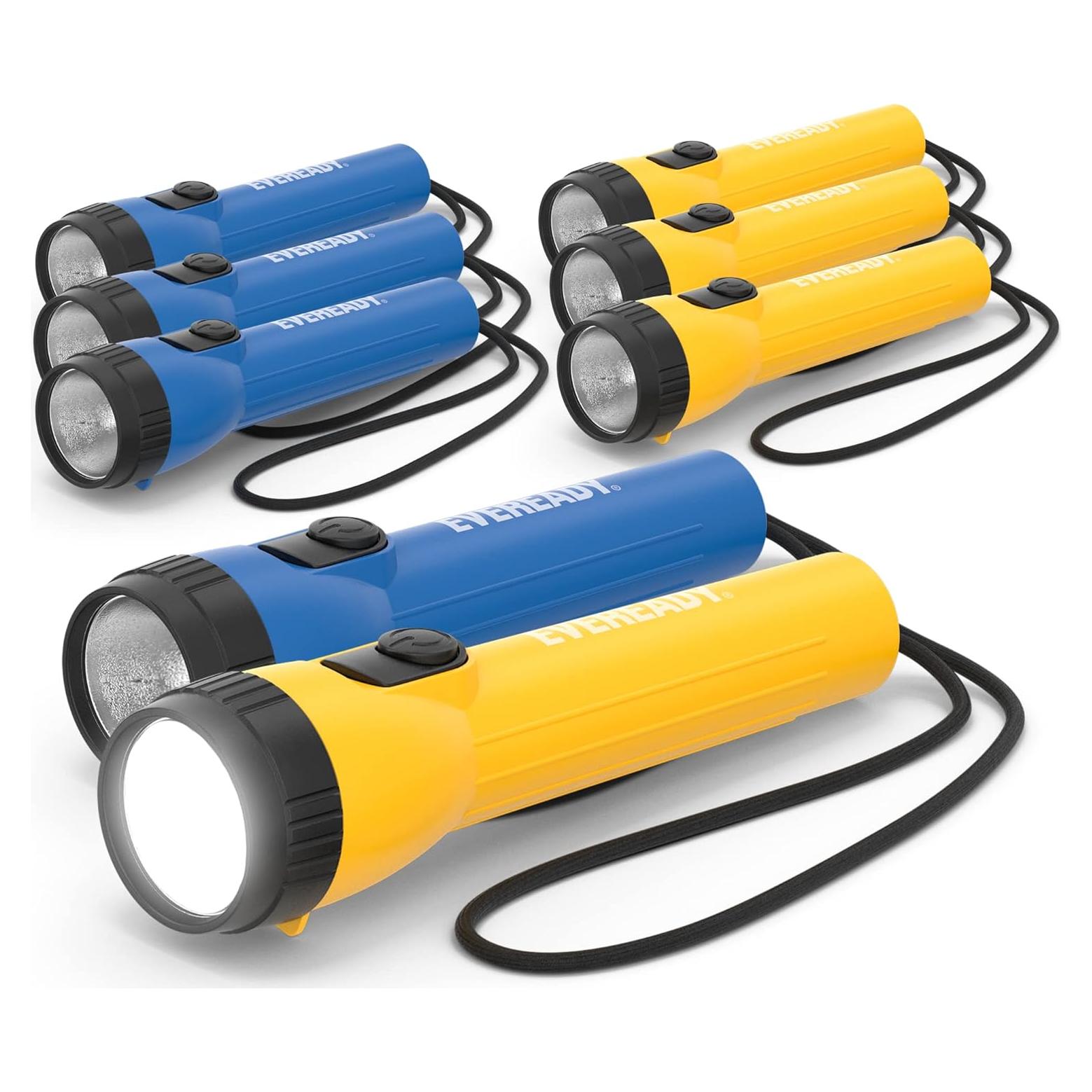 Linterna LED Eveready Paquete de 8 con Baterías AA