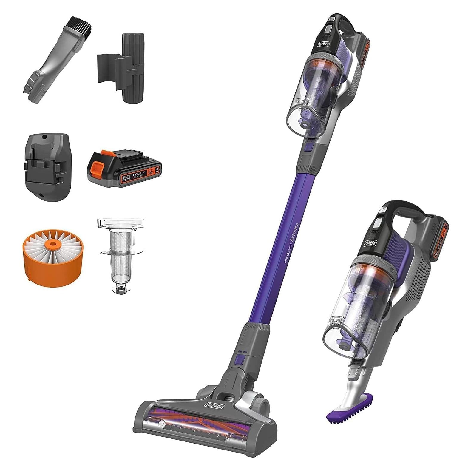 Aspiradora Inalámbrica BLACK+DECKER BSV2020P para Mascotas