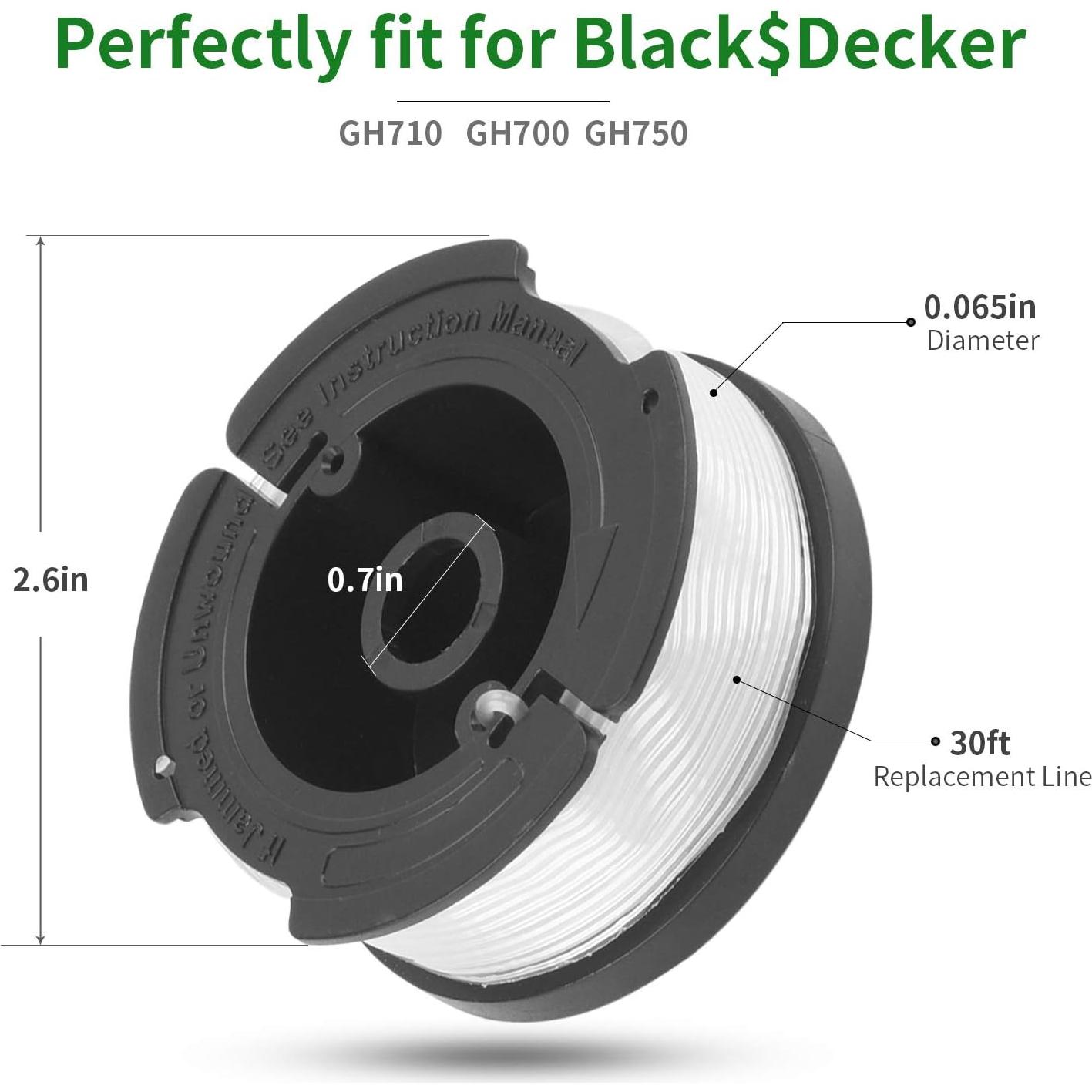 Carretes de Reemplazo YDSL para Desmalezadora Black & Decker AF-100