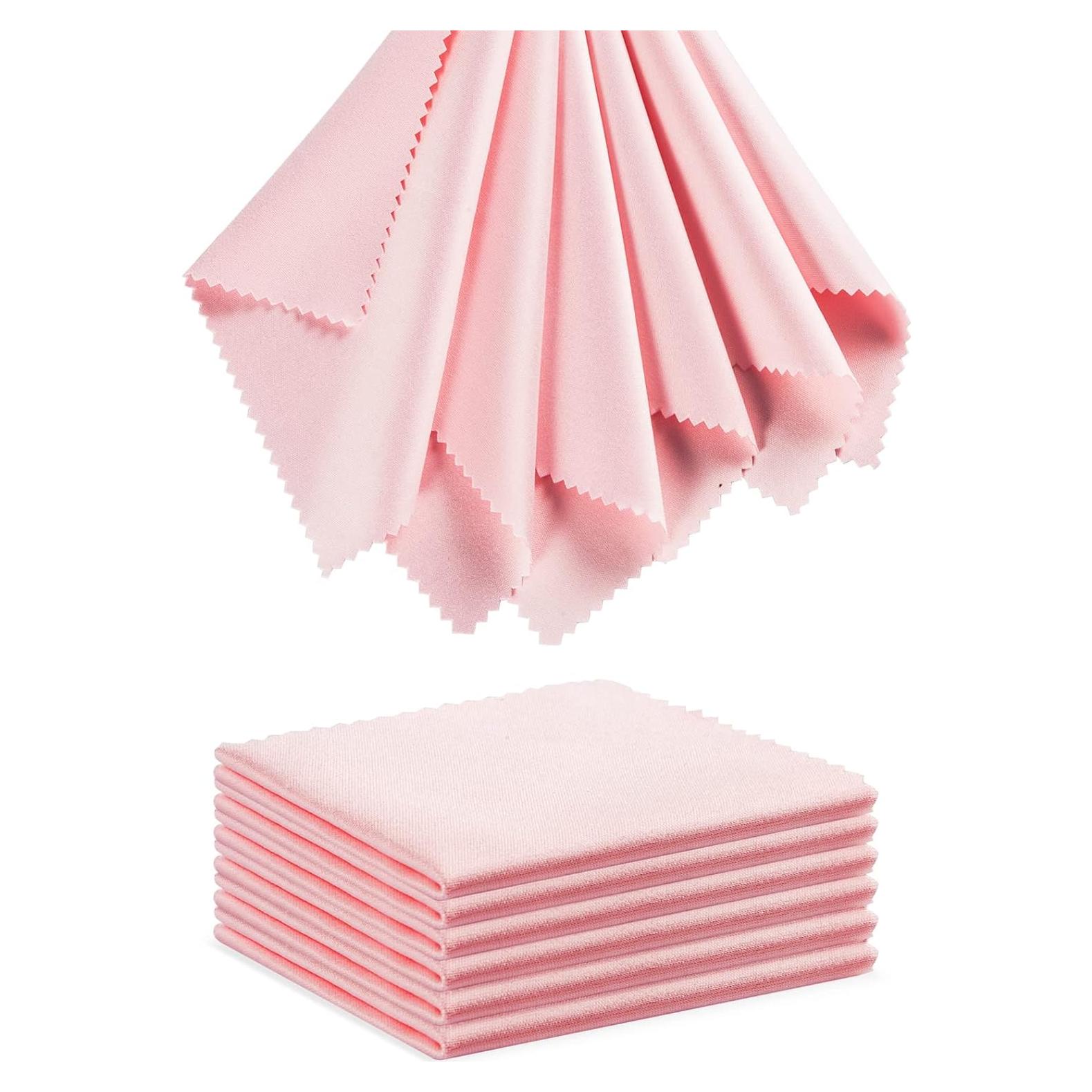 Paño de limpieza de gafas TRIUMPH VISION 12 unidades 13x15 cm Rosa