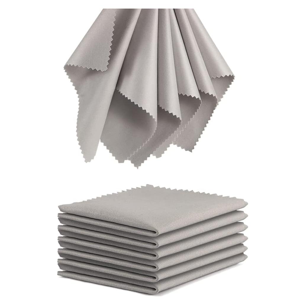 Paño de limpieza de gafas Triumph Vision 12 Pack Gris