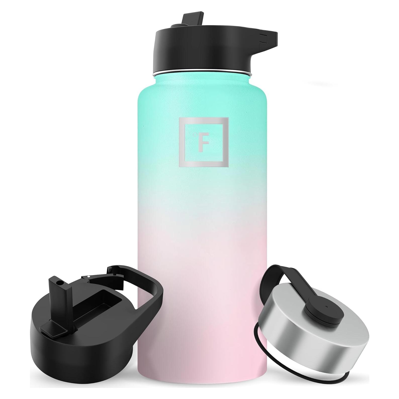 Botella de Agua IRON °FLASK 32 Oz Acero Inoxidable Aislada