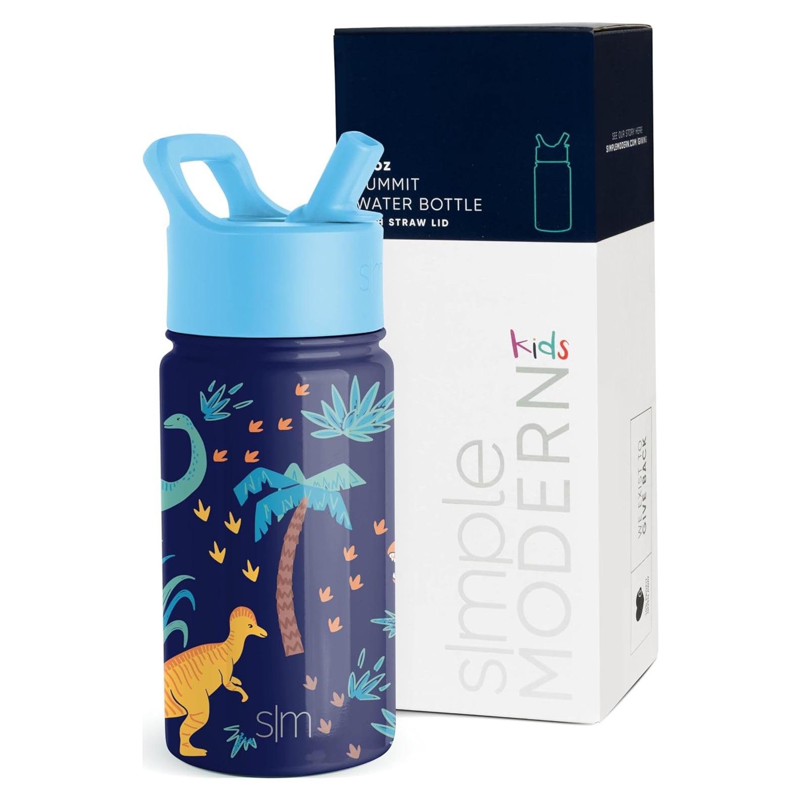 Botella de Agua Simple Modern 414ml Aislada Niños Jungla