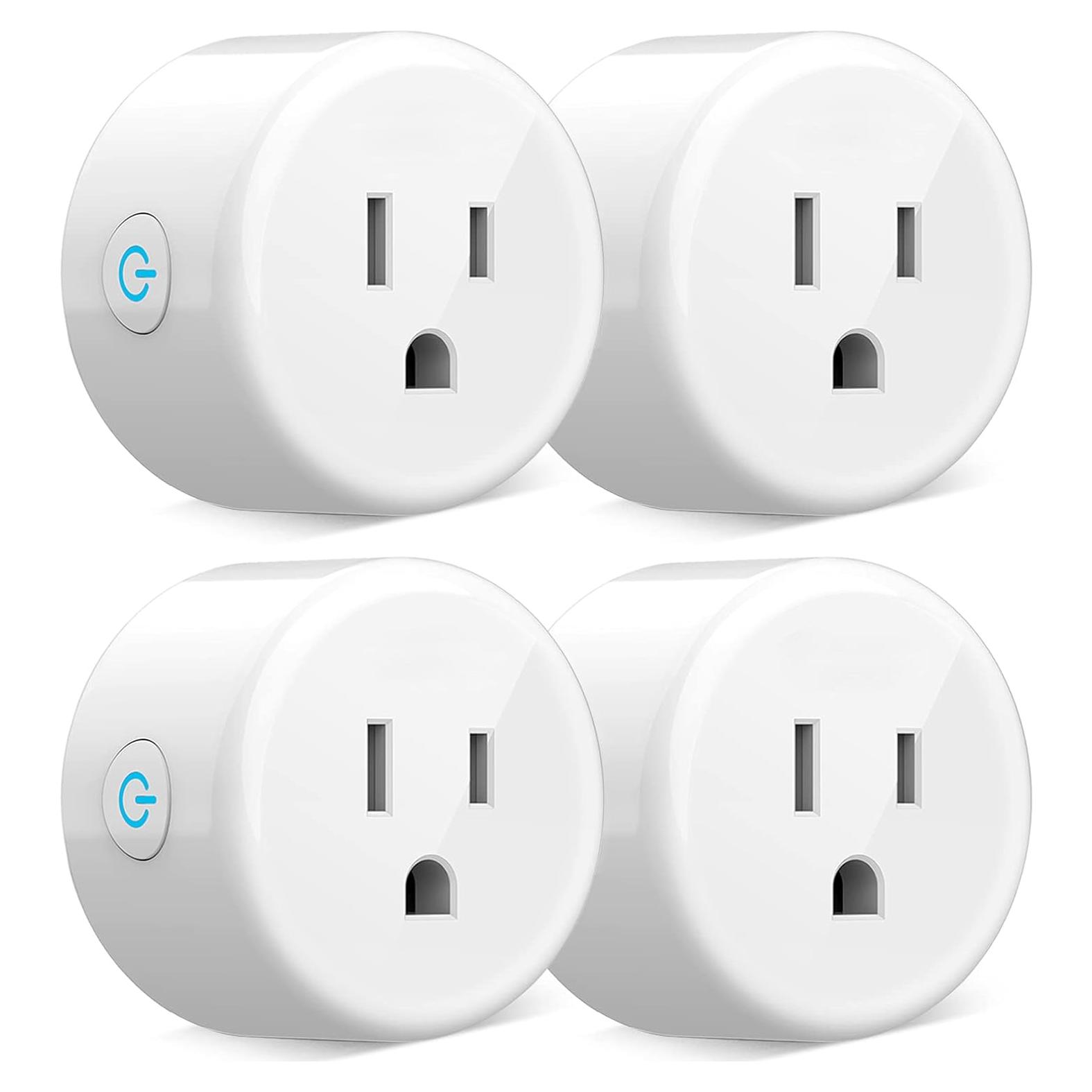 Enchufe Inteligente Beantech WiFi 4 Piezas Control por Voz