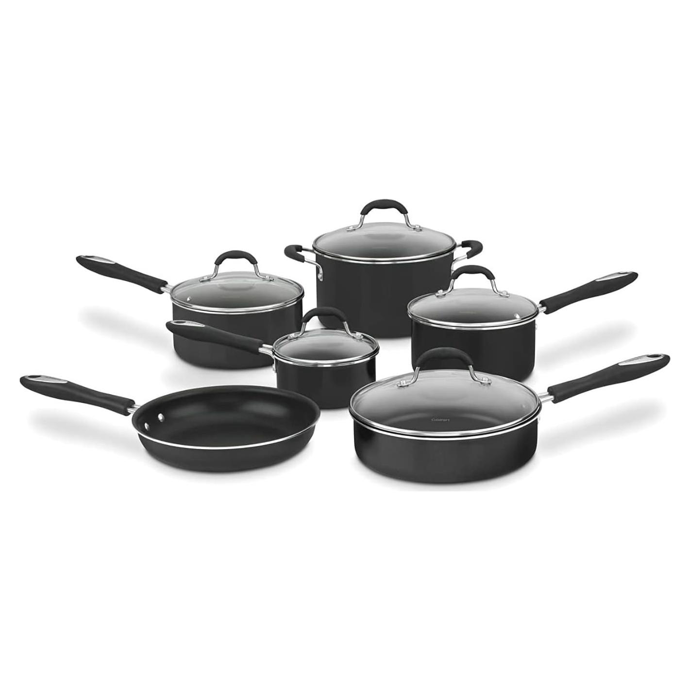 Cuisinart Juego de Utensilios de Cocina 11 Piezas Negro