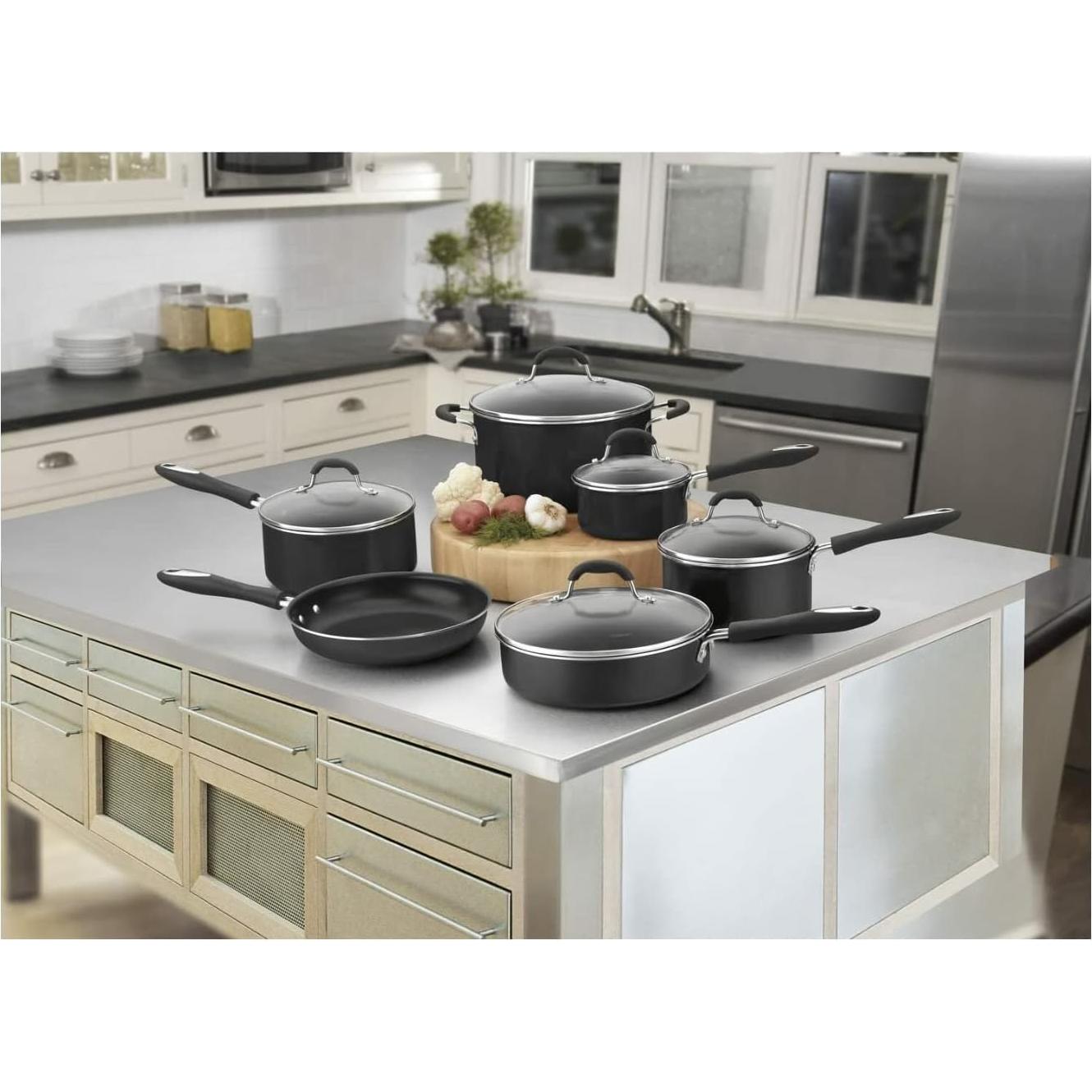 Cuisinart Juego de Utensilios de Cocina 11 Piezas Negro