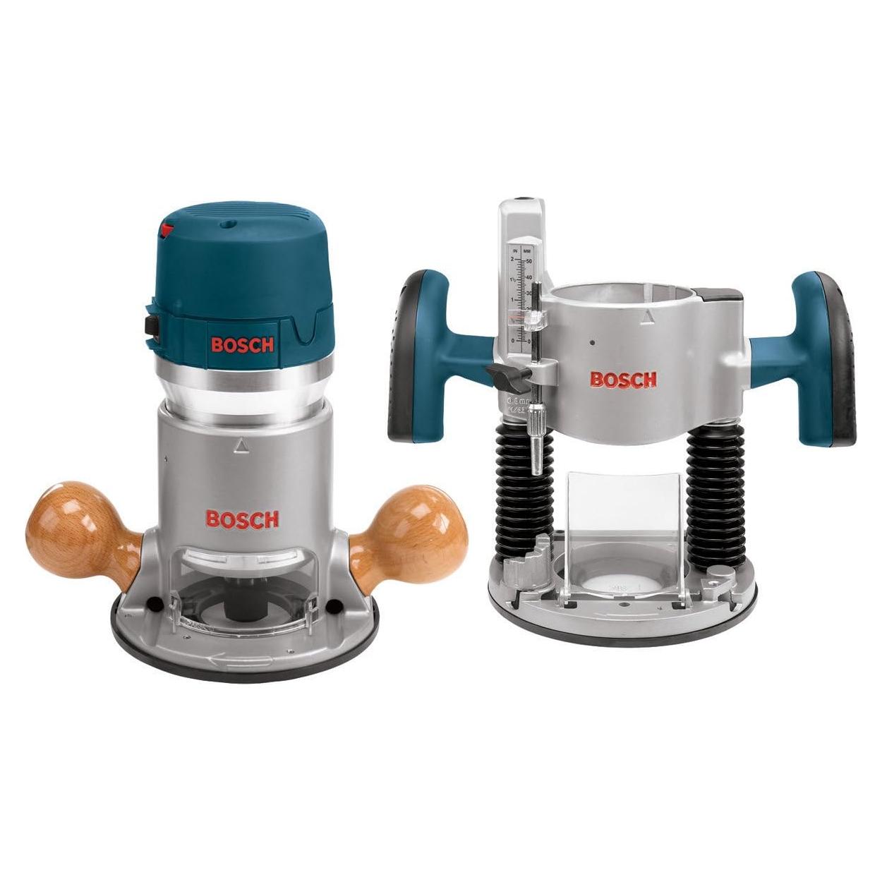 Router de Madera BOSCH 1617EVSPK 2.25 HP con Base Fija