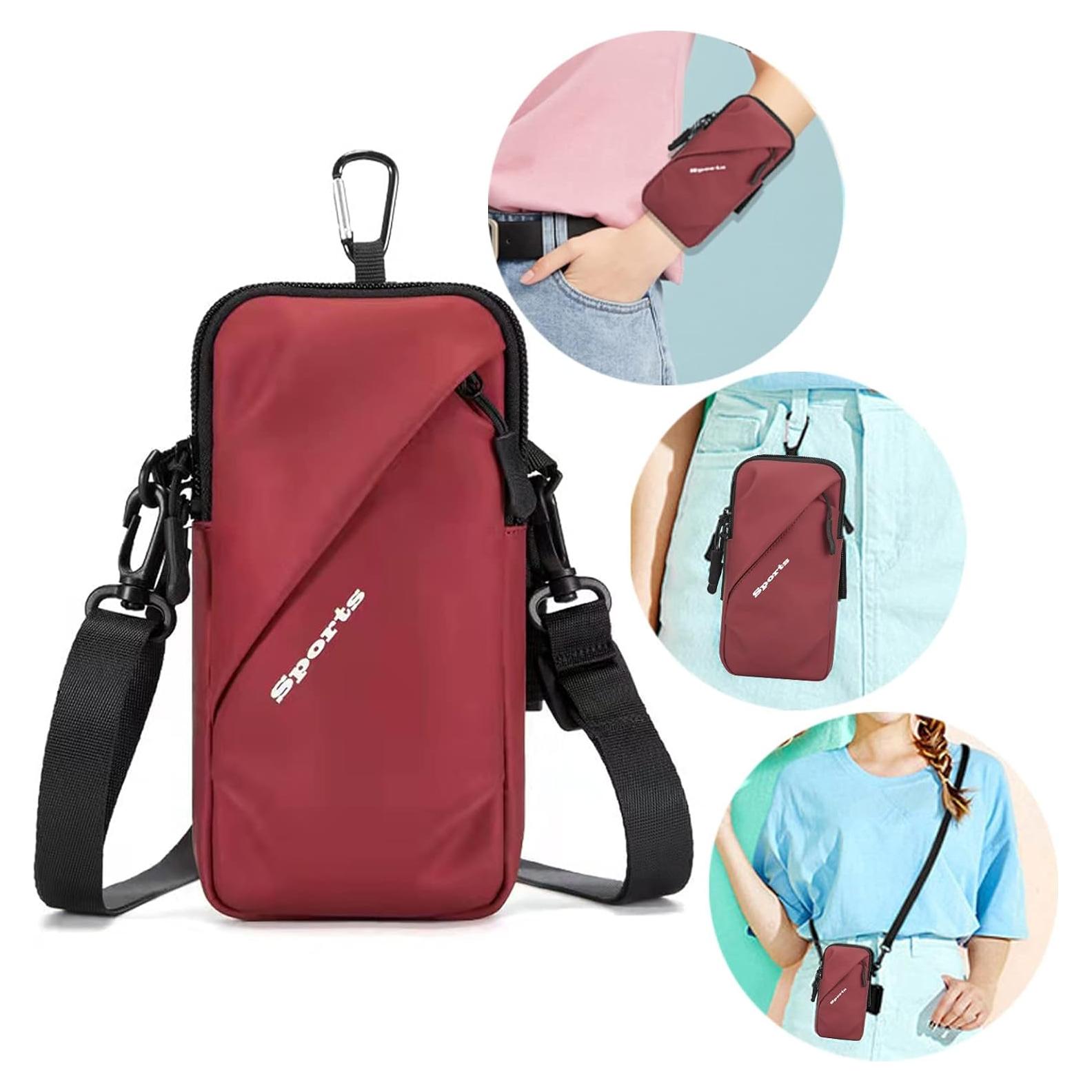 Banda para Brazo Prime Comfort, Rojo, 6.7" para Móvil