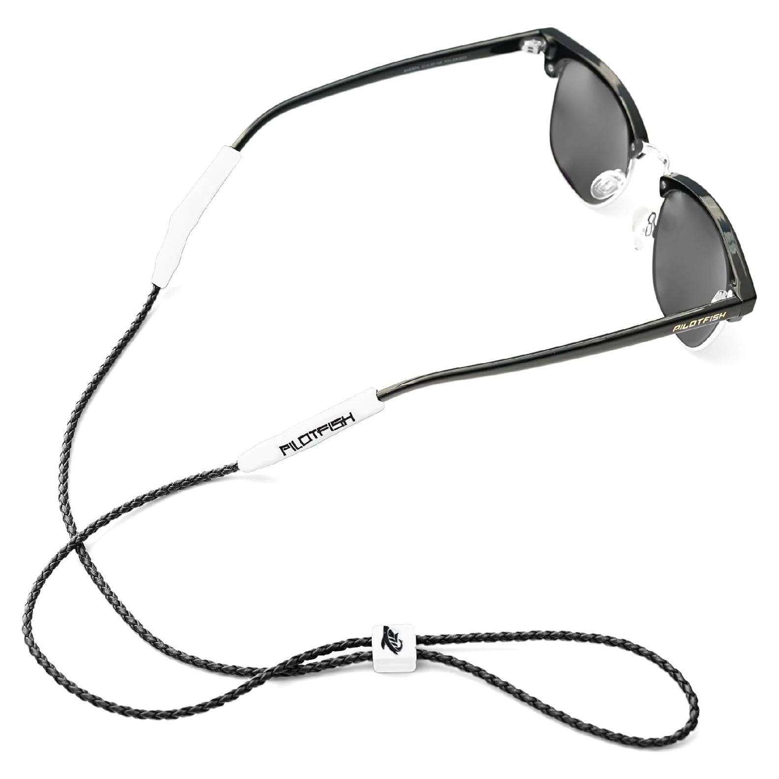 Correa de Gafas Pilotfish de Cuero Trenzado Unisex