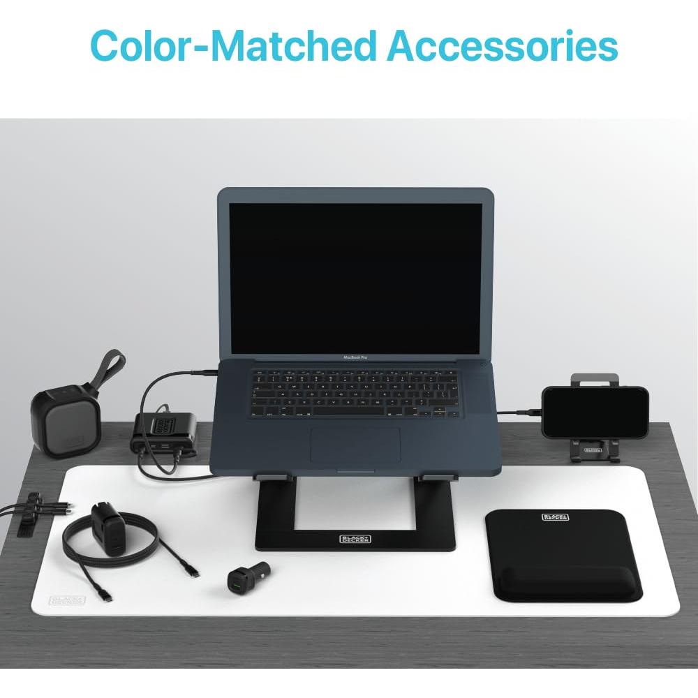 CABLE USB C a Lightning BLACK+DECKER 36 cm trenzado duradero