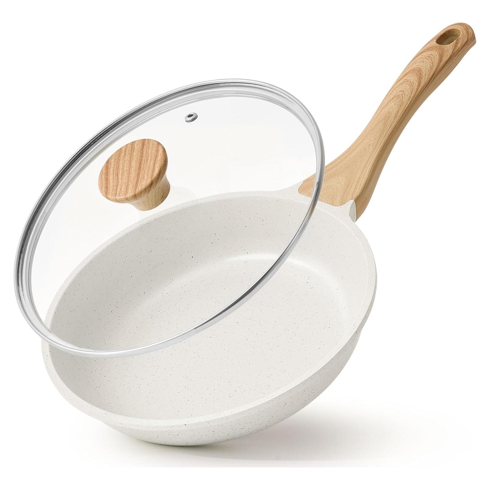 Sartén Cerámica SENSARTE 20 cm Antiadh. con Tapa