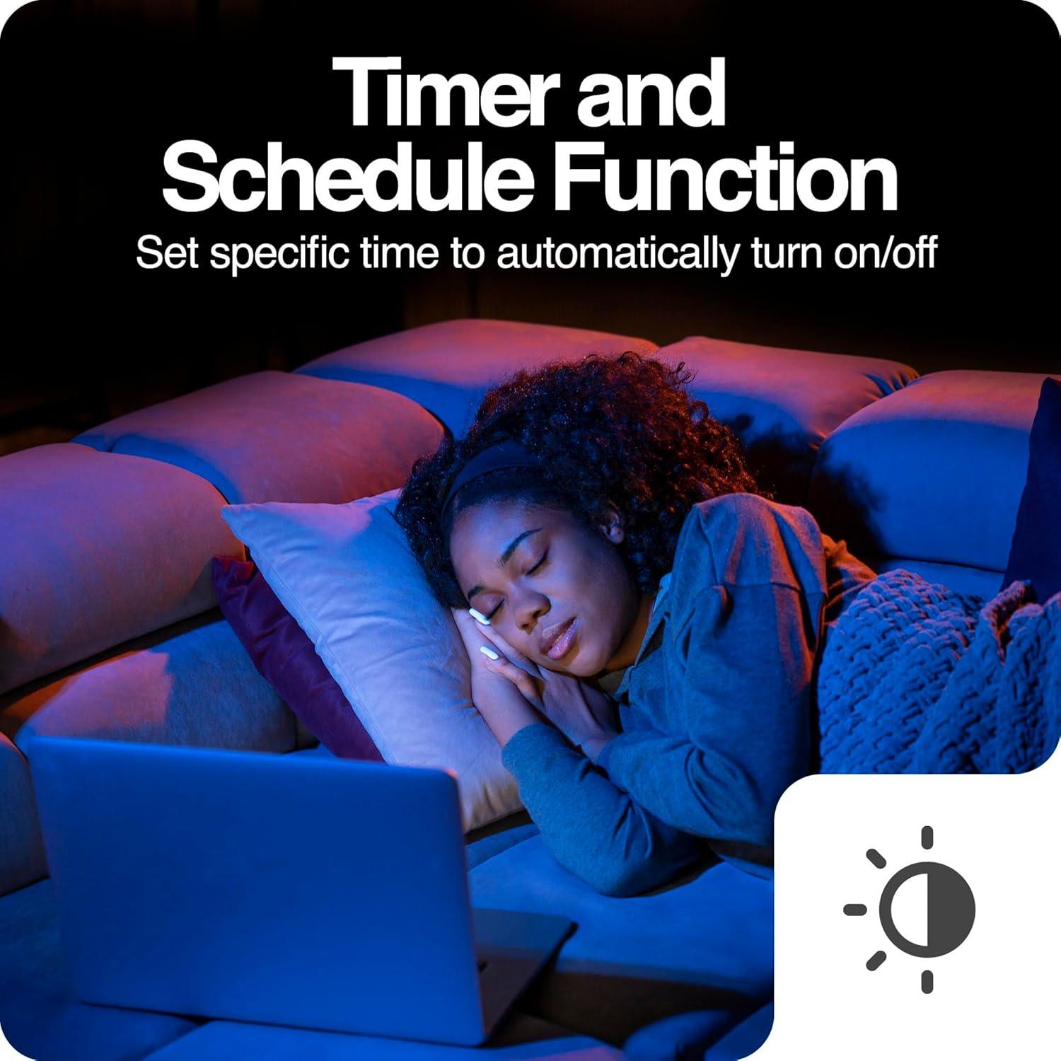 Enchufe Inteligente Intermatic ABRA WiFi y Bluetooth - Control Voz