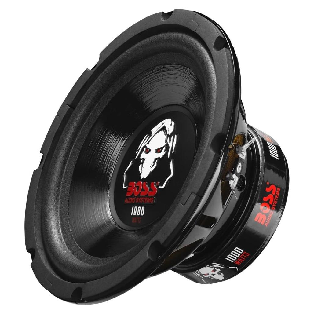 Subwoofer BOSS P80DVC 20 cm 1000W Doble Bobina 4 Ohm