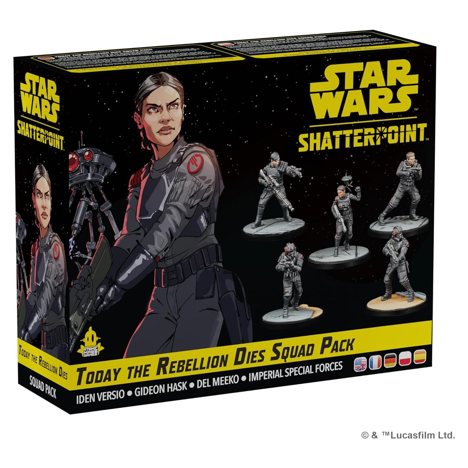 Star Wars Shatterpoint Paquete de Escuadra - Iden Versio
