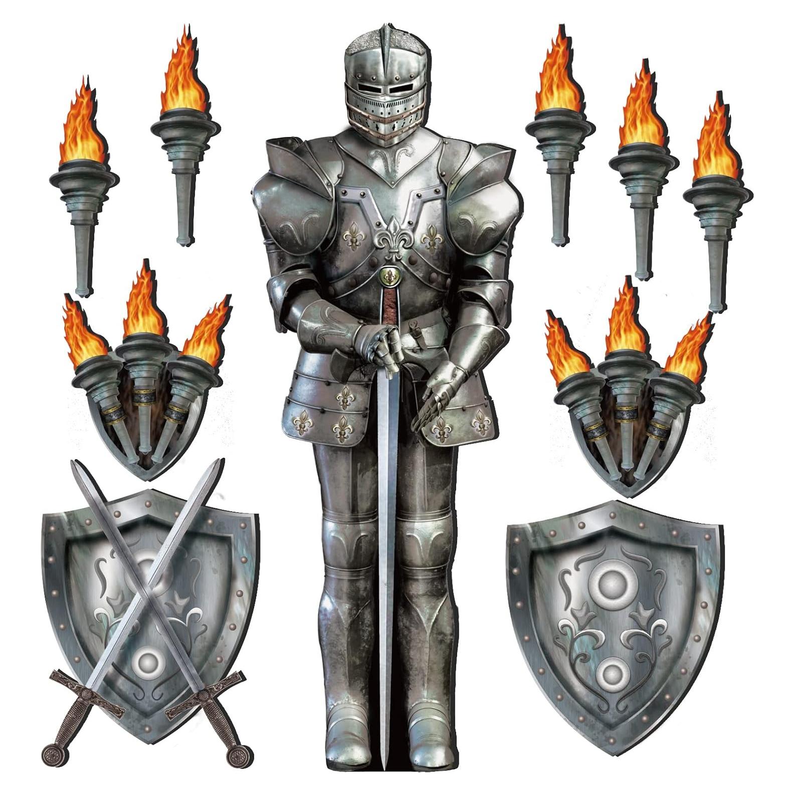 Decoraciones Medievales Honoson 10 Pzs para Fiesta Halloween