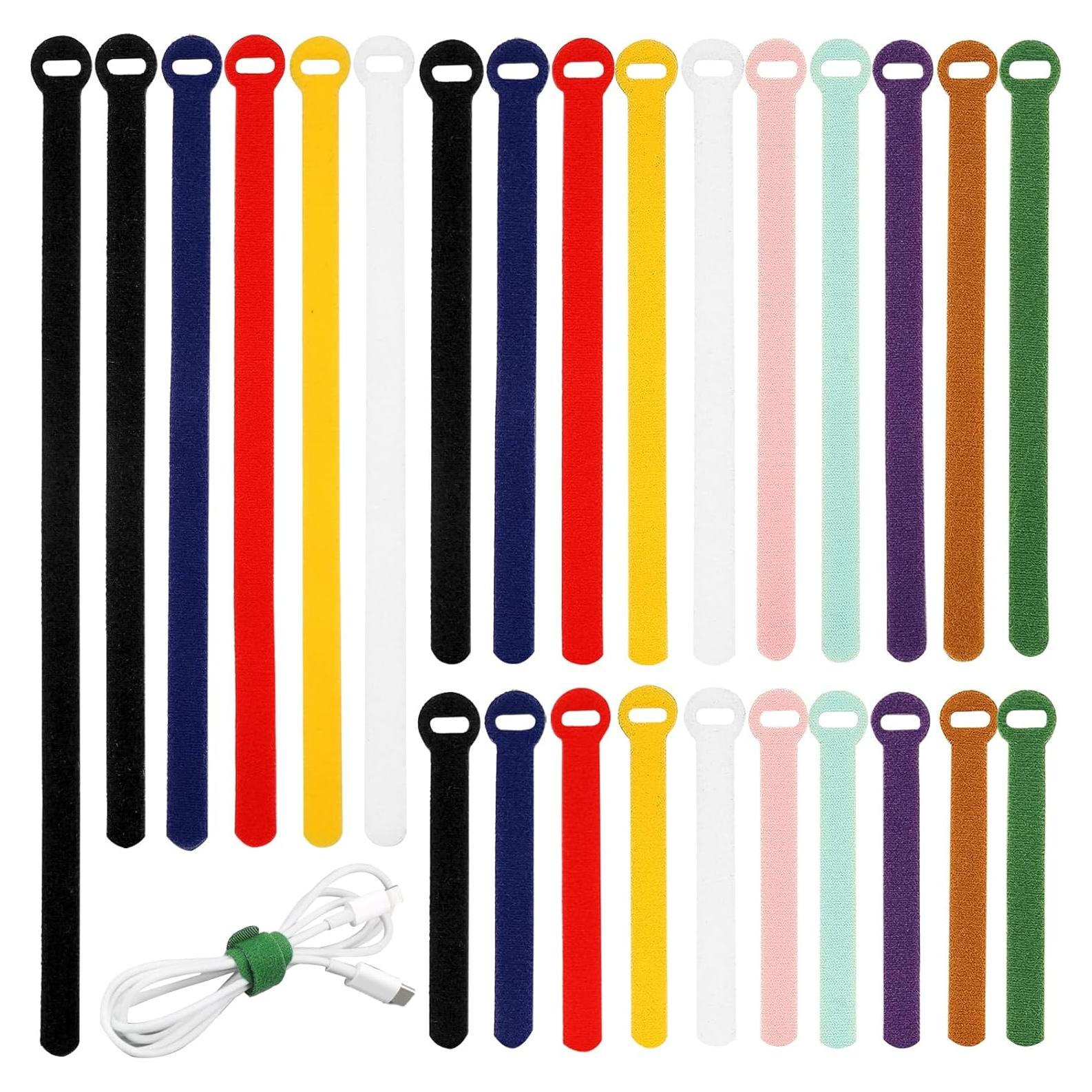 150 Sujetacables Reutilizables HAVE ME TD Multicolor 4-10 cm