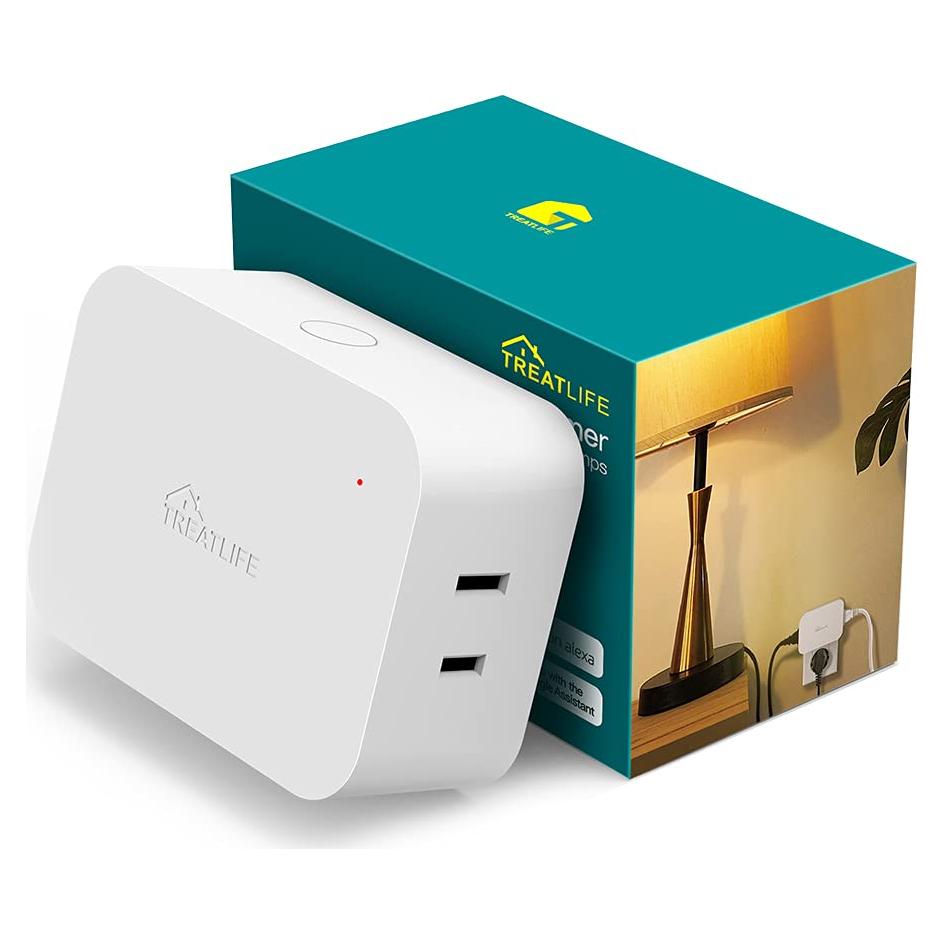 Enchufe Regulador Inteligente Treatlife 300W Doble Salida