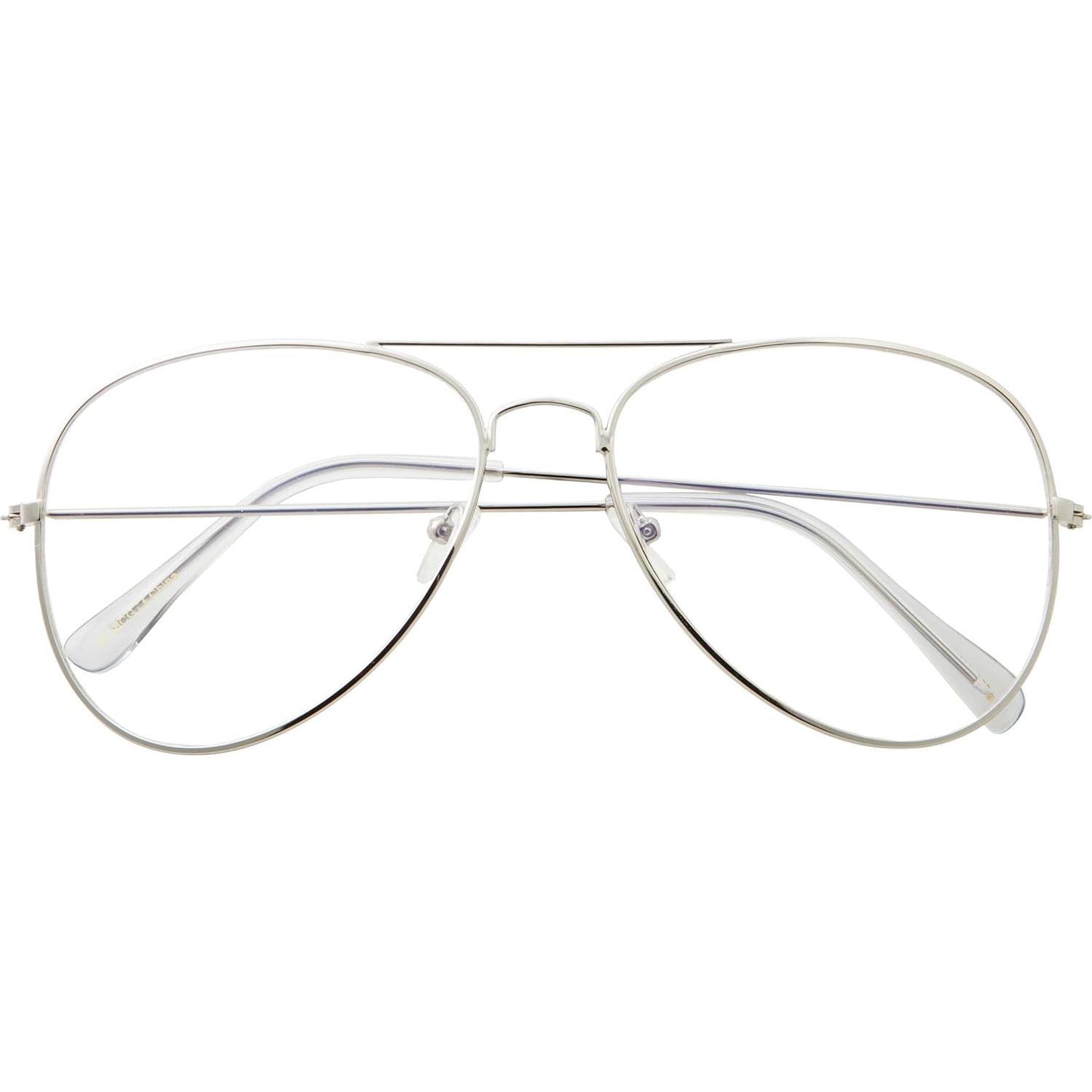 Gafas de computadora antirreflejo UV400 GrinderPUNCH - 2 unidades plateadas