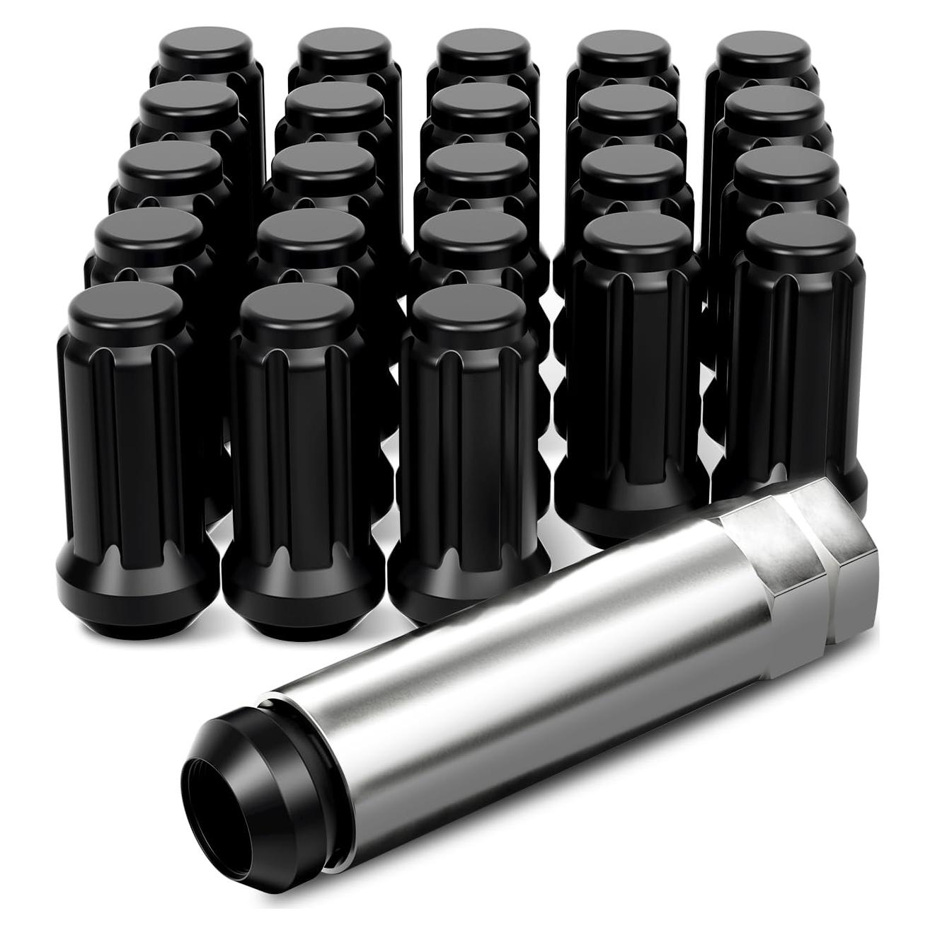 Tuercas de Rueda Orion Motor Tech M14x1.5 Negras Juego 24