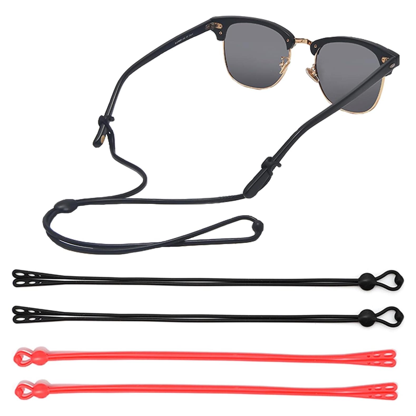 Correas Ajustables para Gafas OPUGIT 4 Pcs Silicona
