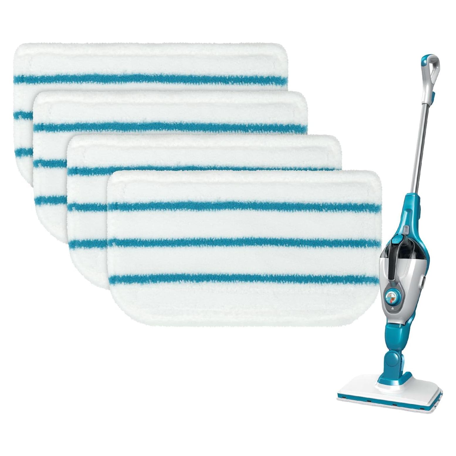 Almohadillas de Mopa a Vapor GFRED para Black+Decker 4 Pzas