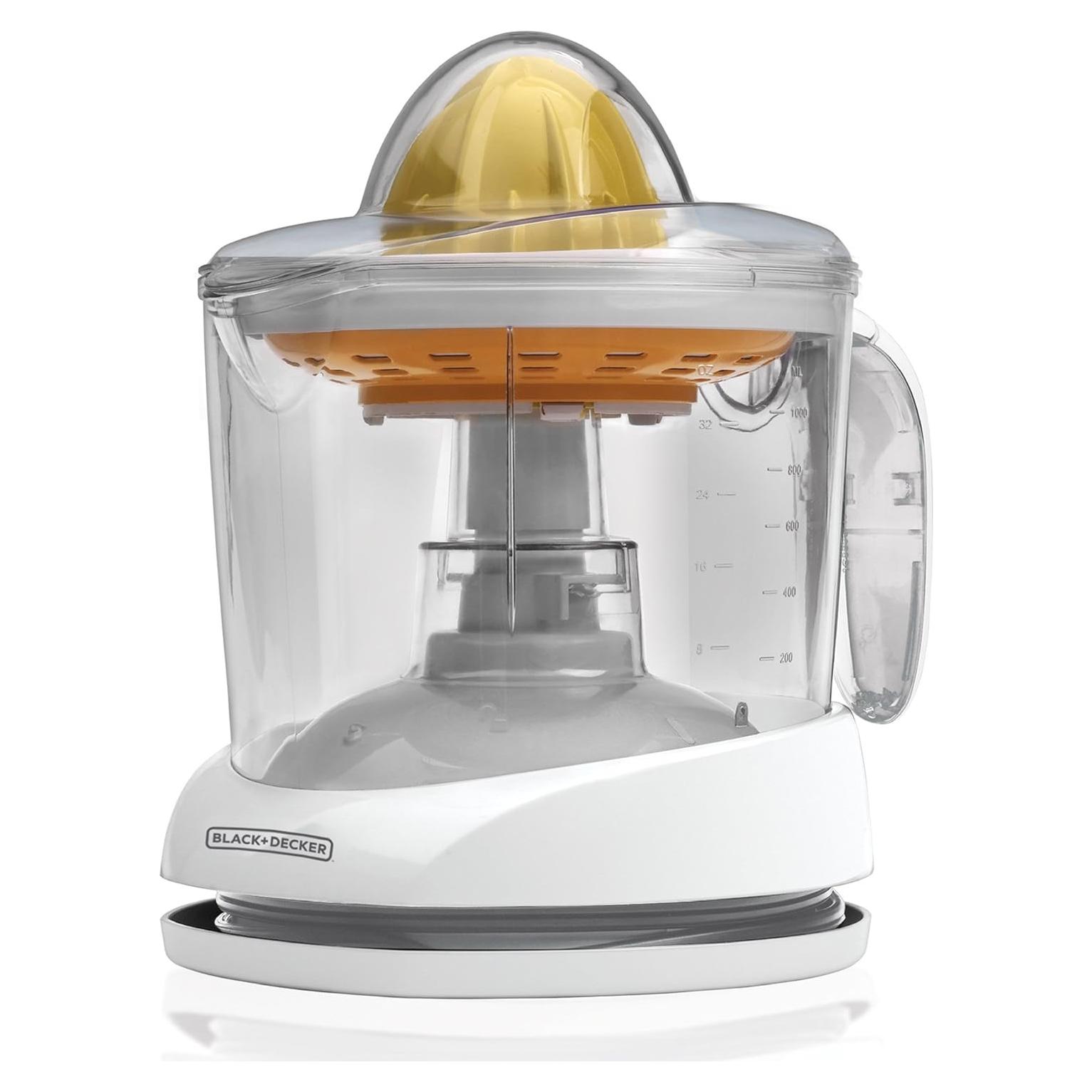 Exprimidor Eléctrico BLACK+DECKER CJ625 0.91kg Control Pulpa