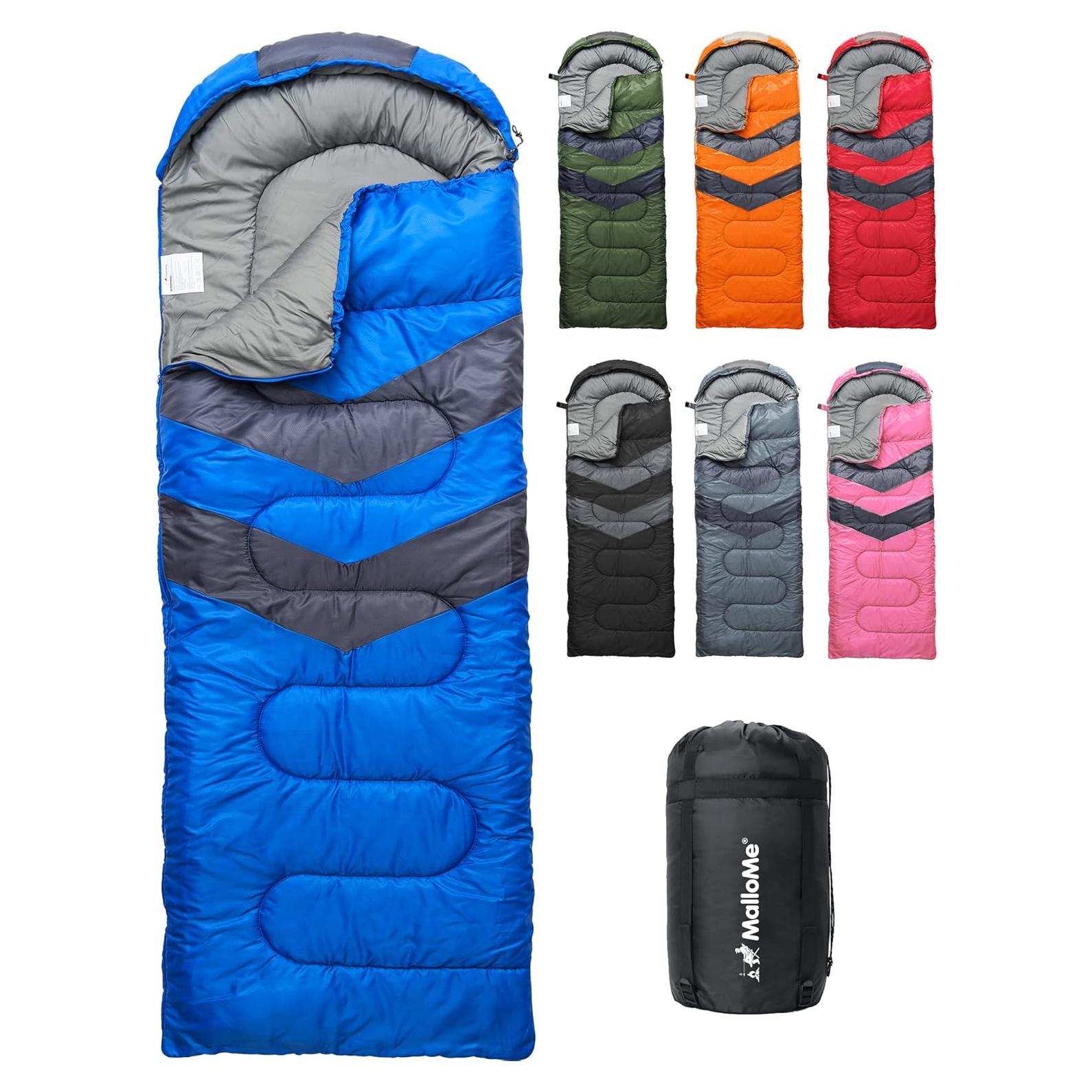 Saco de Dormir MalloMe 3 Temporadas 80x220cm Impermeable