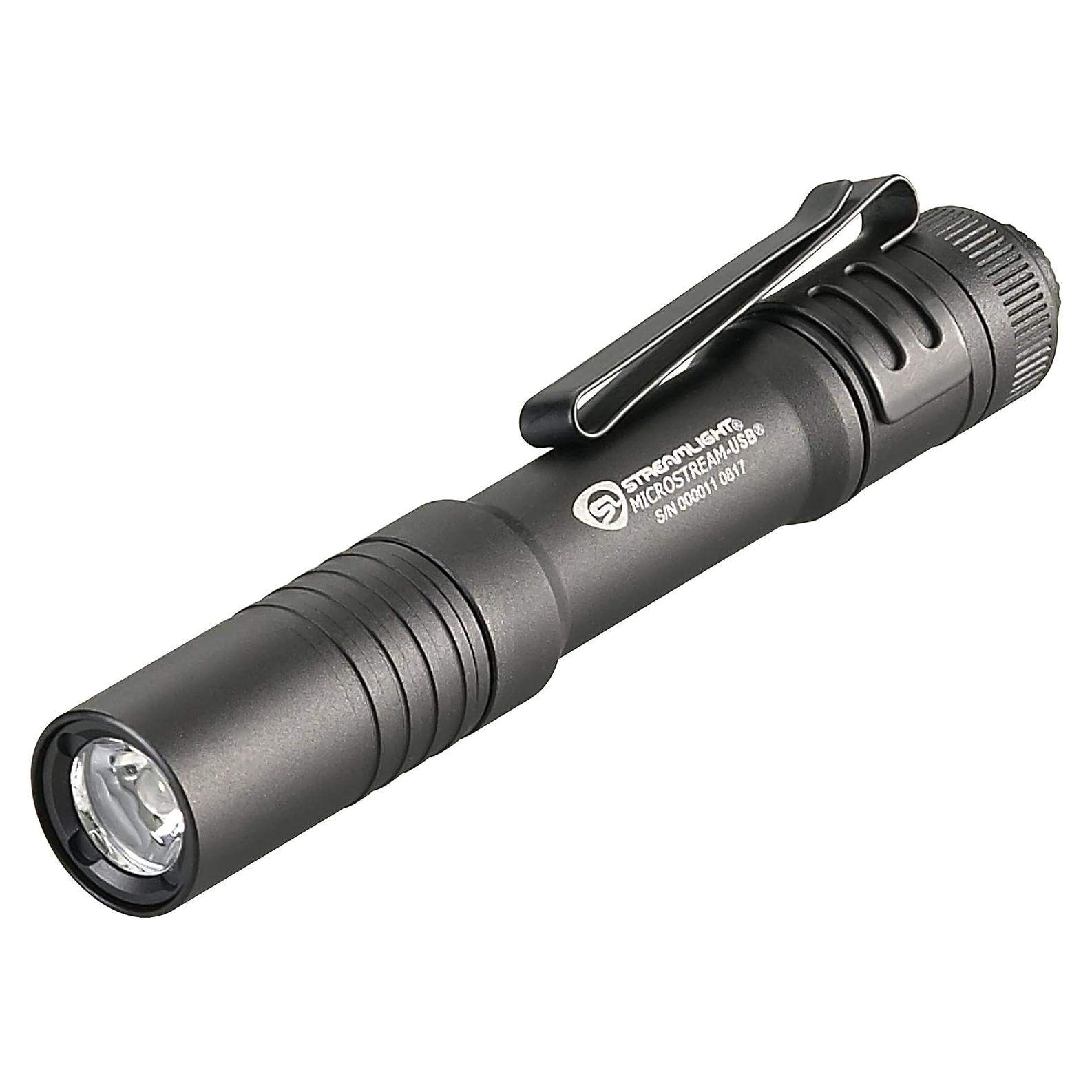 Linterna Streamlight MicroStream 250 Lúmenes Recargable USB Negra
