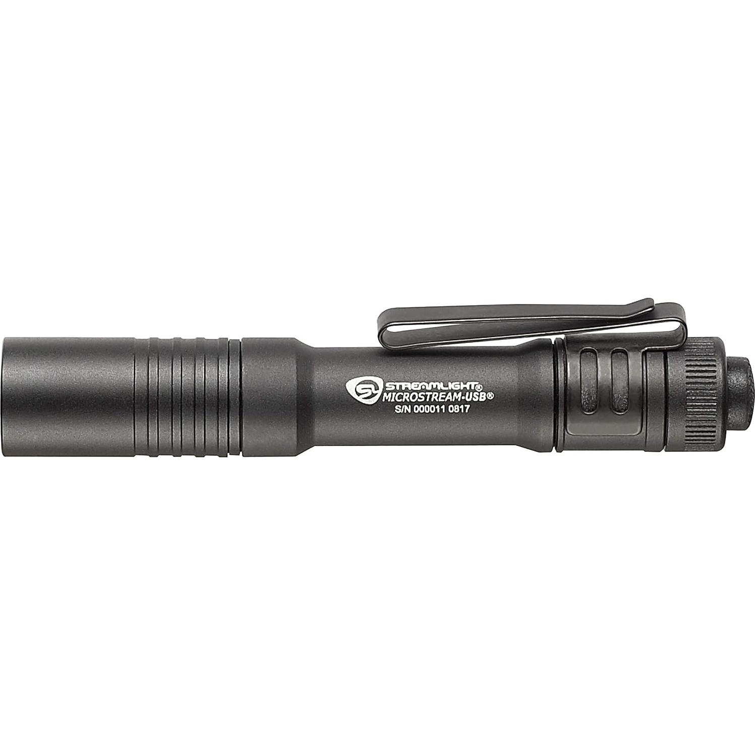 Linterna Streamlight MicroStream 250 Lúmenes Recargable USB Negra